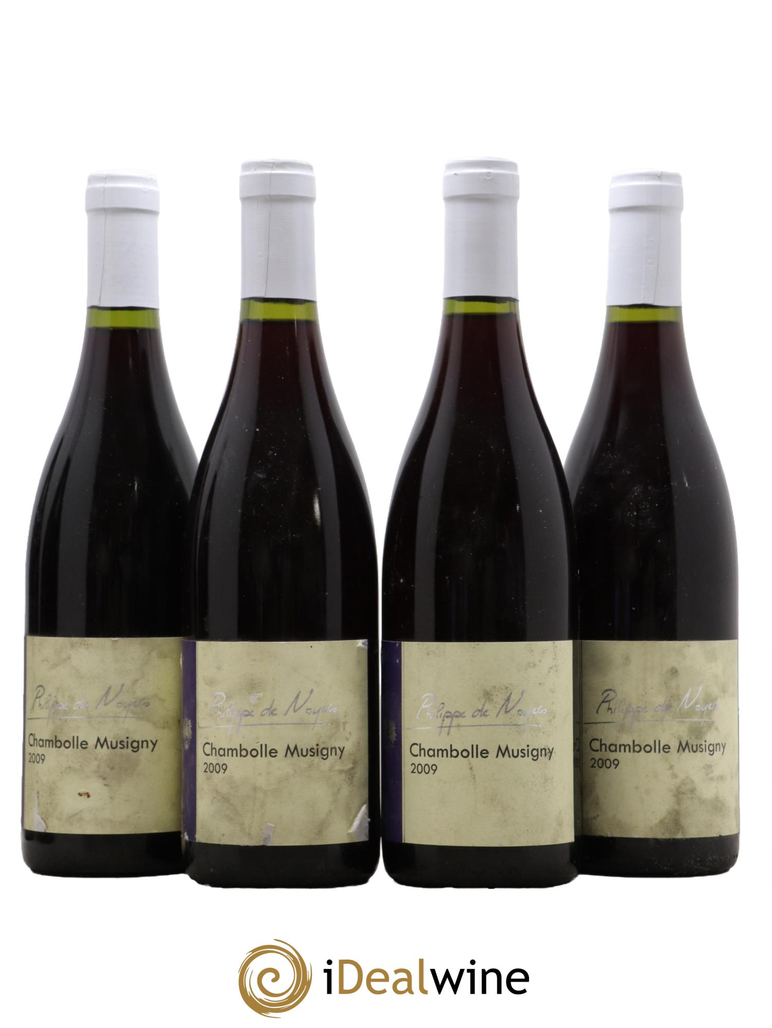 Chambolle-Musigny Domaine Philippe De Noyers 2009 - Lot de 4 bouteilles - 0