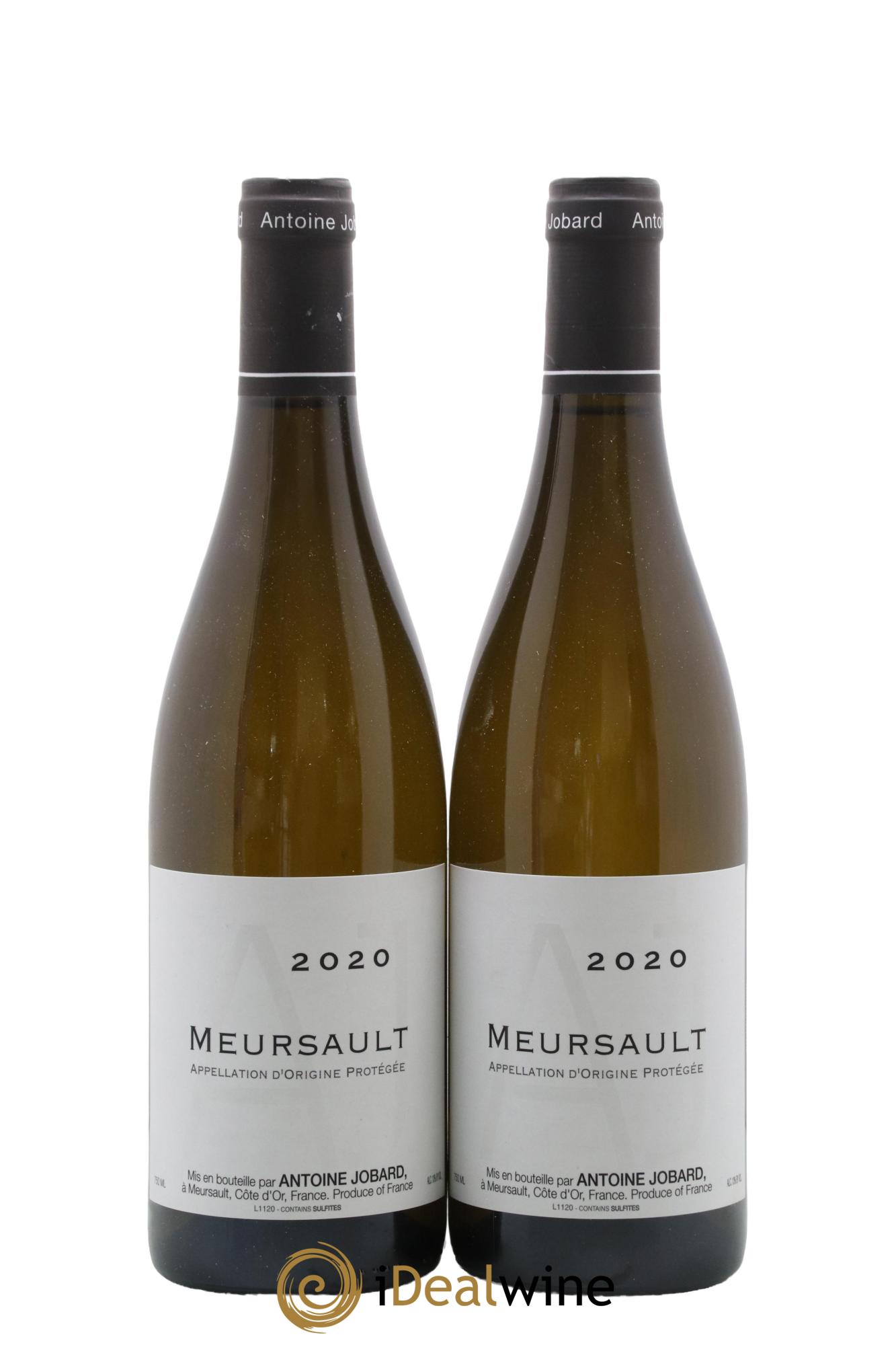 Meursault François et Antoine Jobard (Domaine) 2020 - Lot de 2 bouteilles - 0