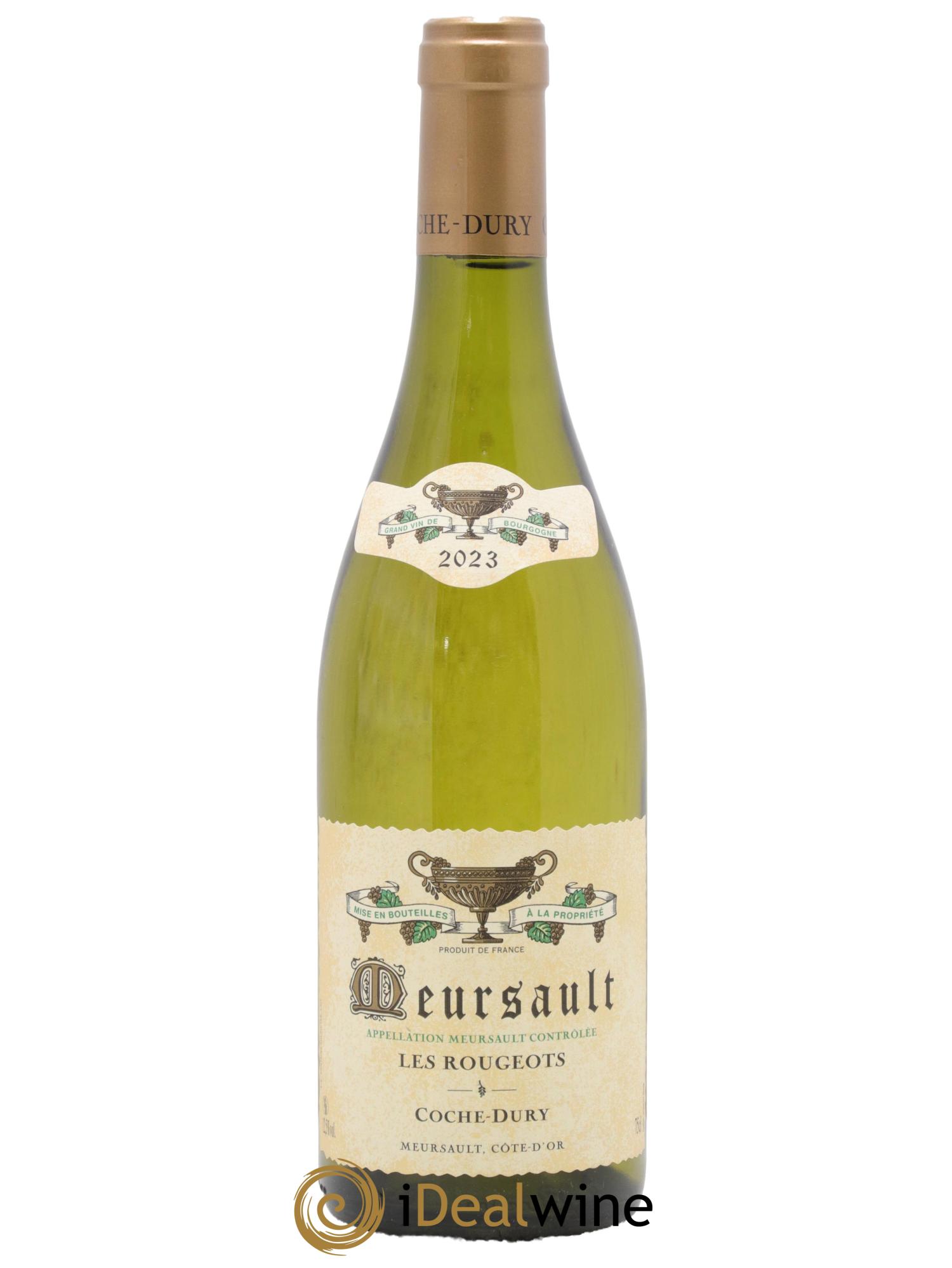 Meursault Les Rougeots Coche Dury (Domaine) 2023 - Lot de 1 bouteille - 0