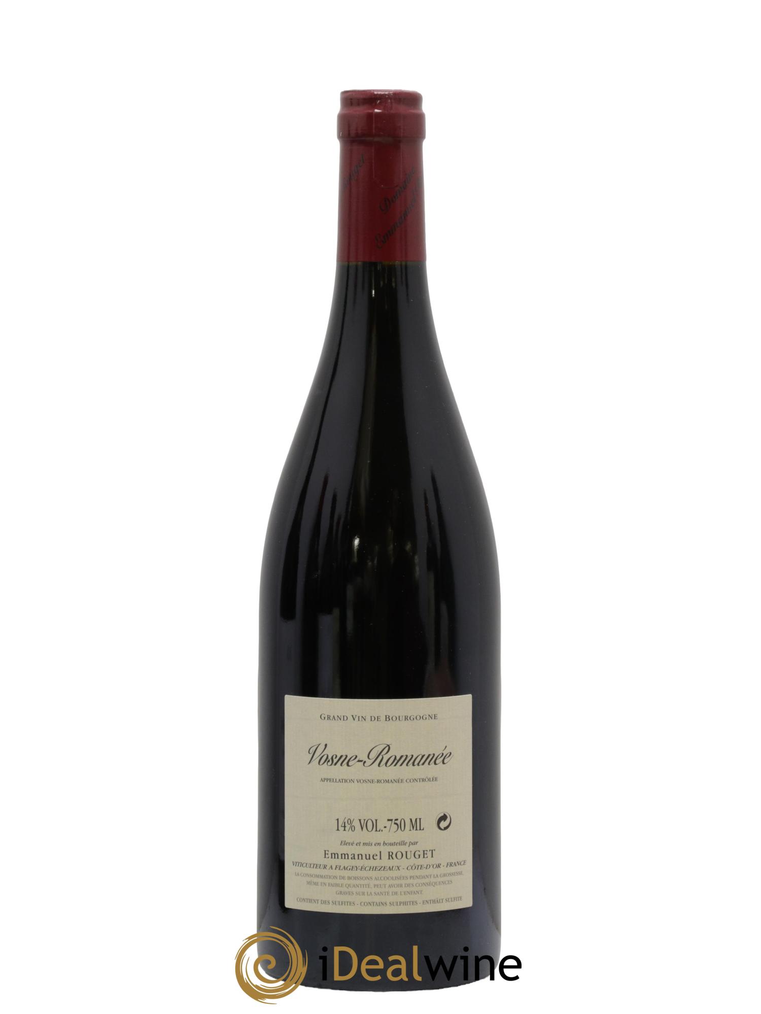 Vosne-Romanée Emmanuel Rouget  2018 - Lot de 1 bouteille - 1