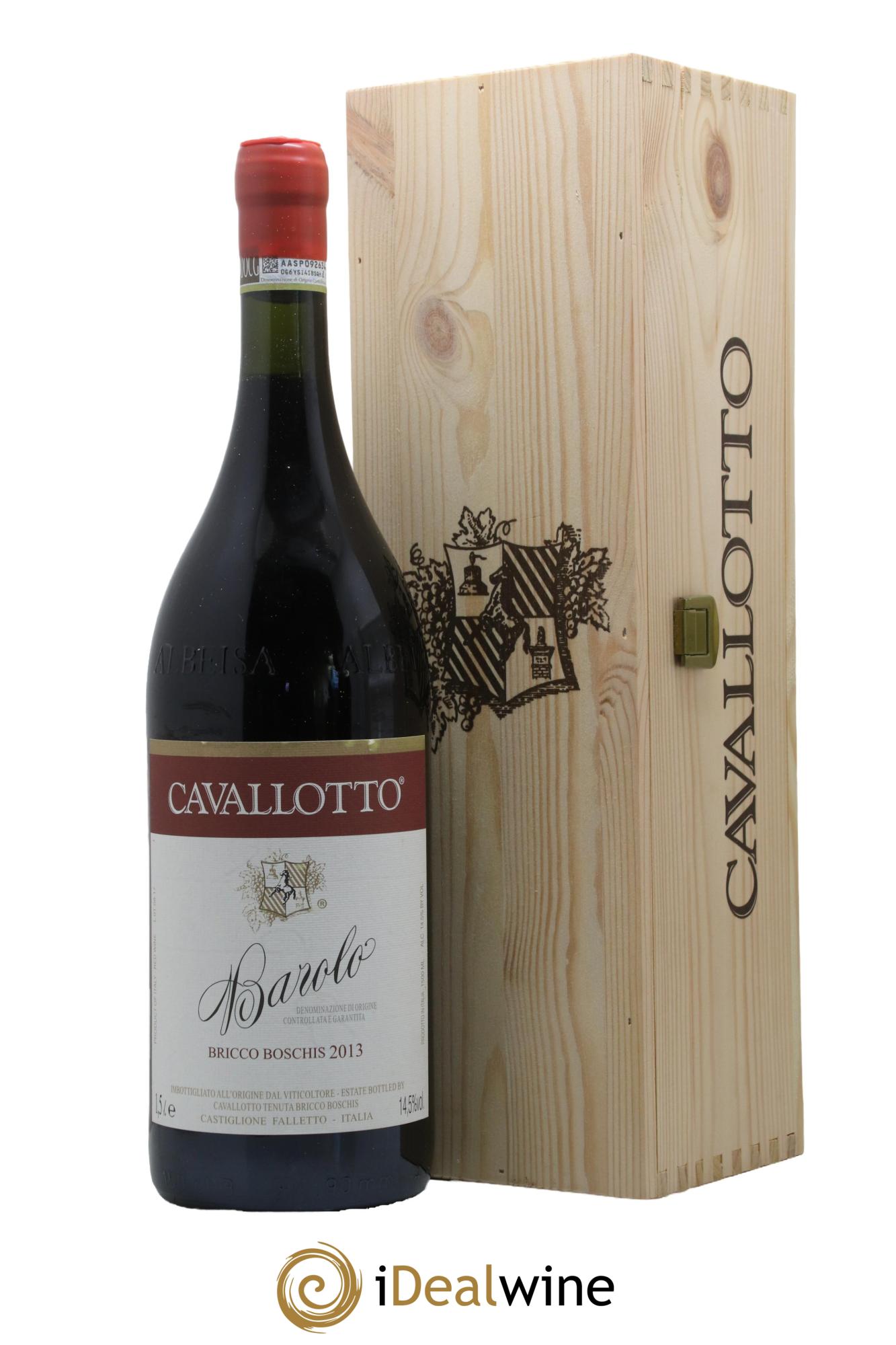 Barolo DOCG Bricco Boschis Cavallotto 2013 - Lot de 1 magnum - 0