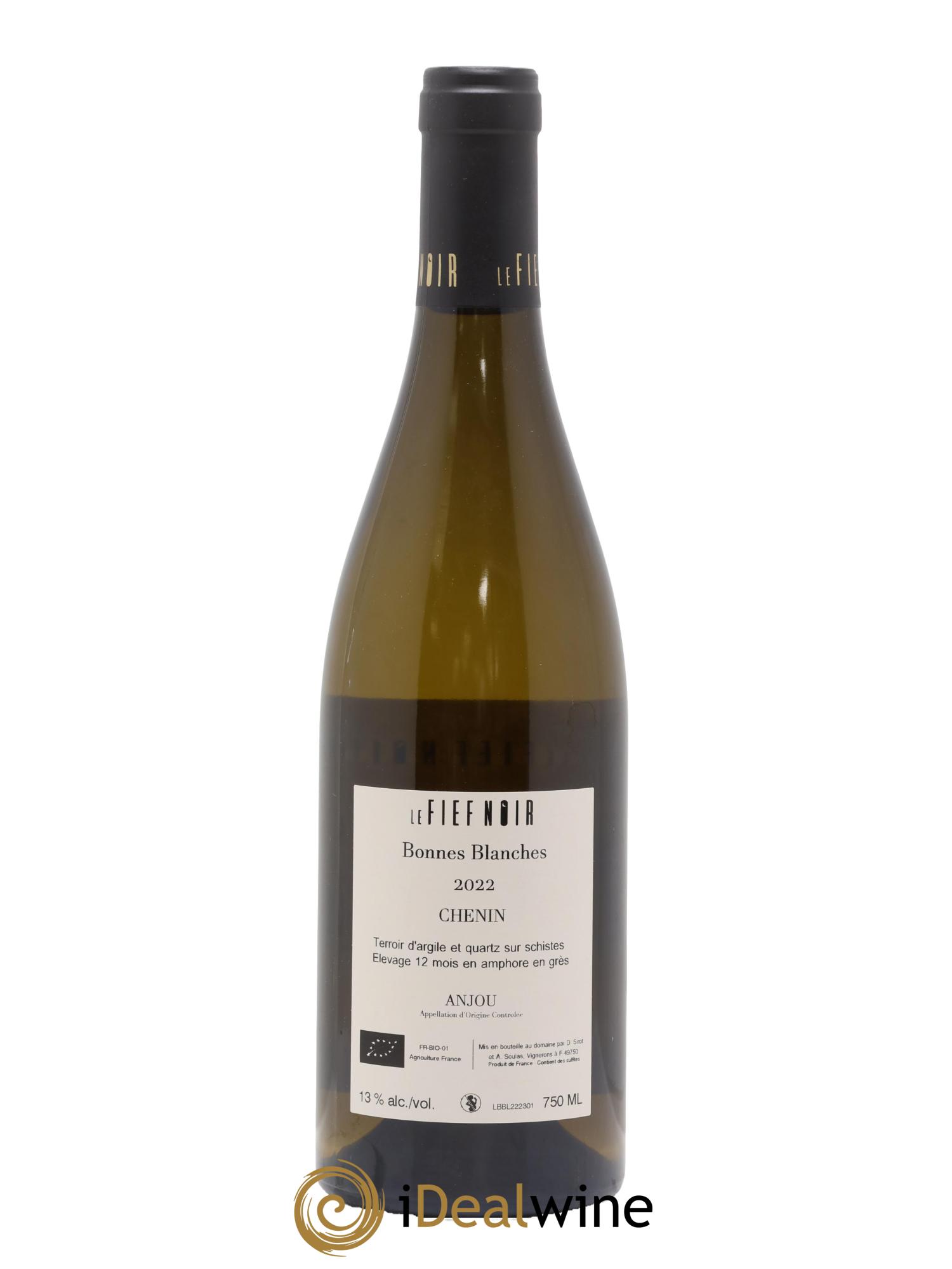 Anjou Le Fief Noir Bonnes Blanches 2022 - Lot de 1 bouteille - 1