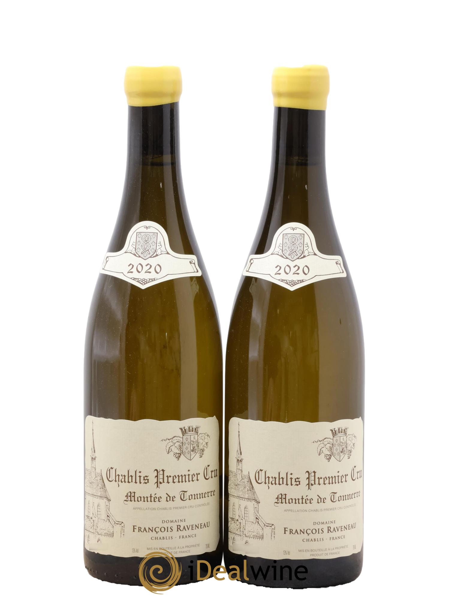 Chablis 1er Cru Montée de Tonnerre Raveneau (Domaine) 2020 - Lotto di 2 bottiglie - 0
