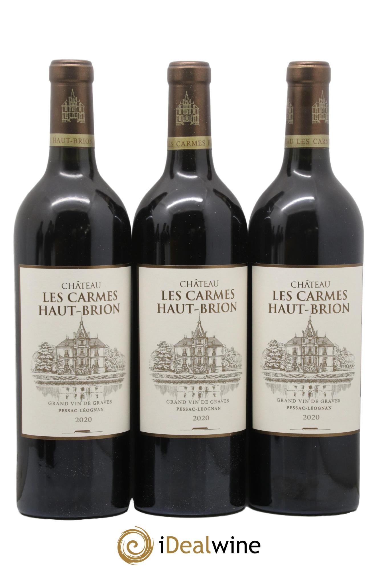 Château Les Carmes Haut-Brion 2020 - Lot de 6 bouteilles - 2