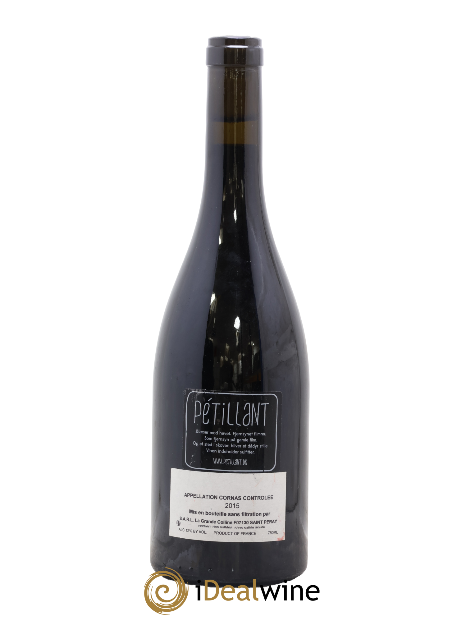 Cornas La Grande Colline 2015 - Lot de 1 bouteille - 1