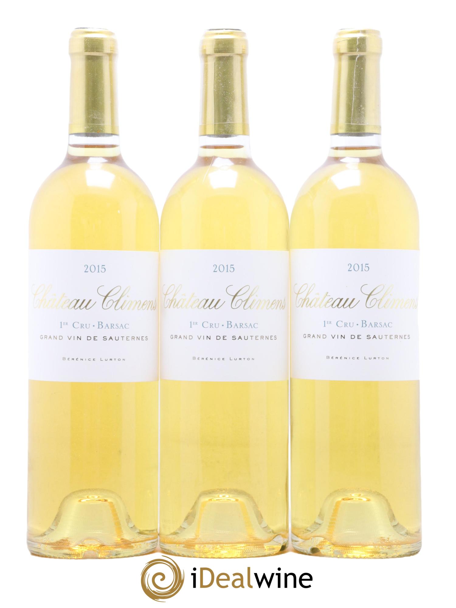 Château Climens 1er Grand Cru Classé 2015 - Lotto di 12 bottiglie - 4