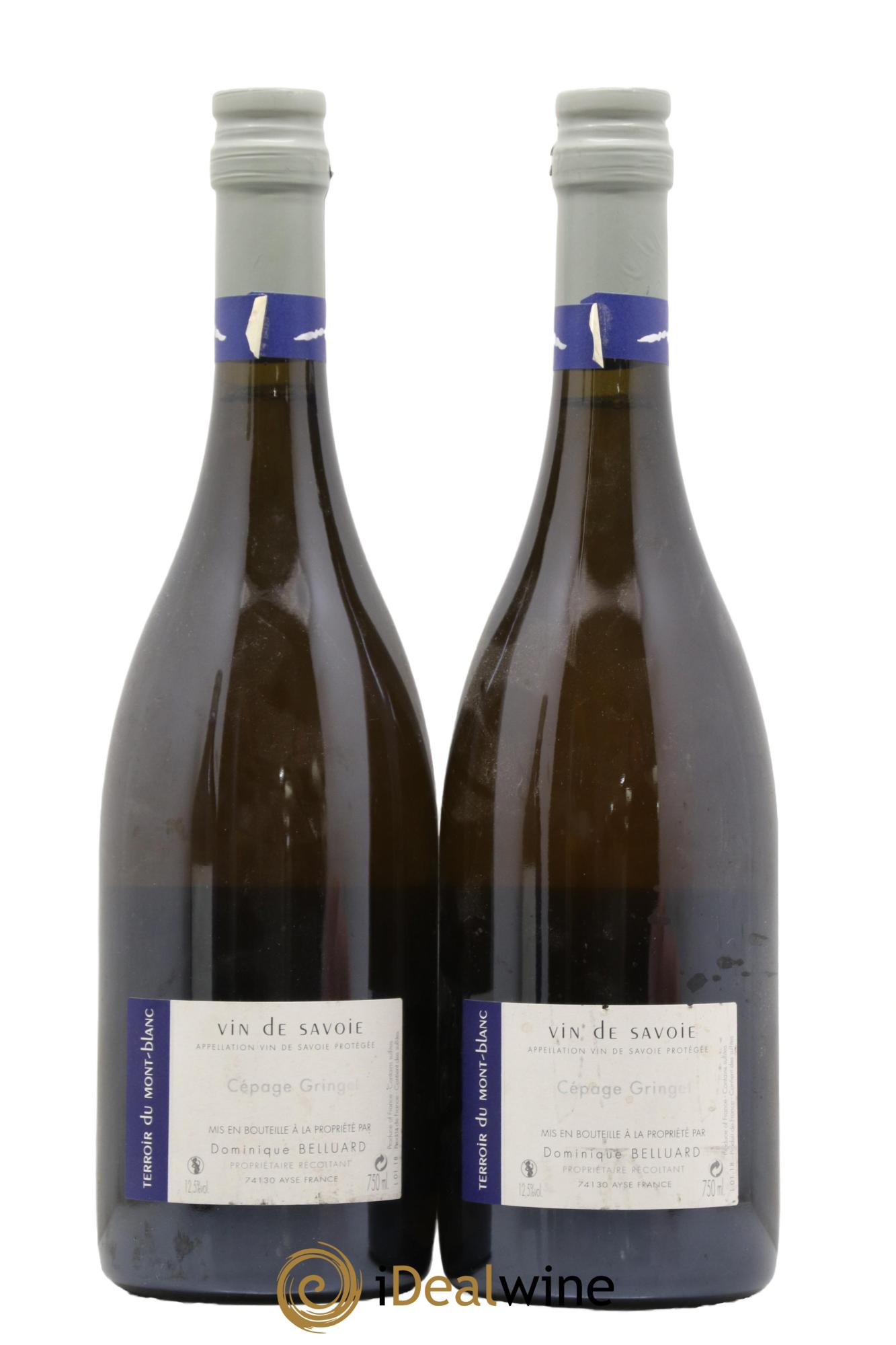 Vin de Savoie Les Alpes Domaine Belluard 2018 - Lot de 2 bouteilles - 1