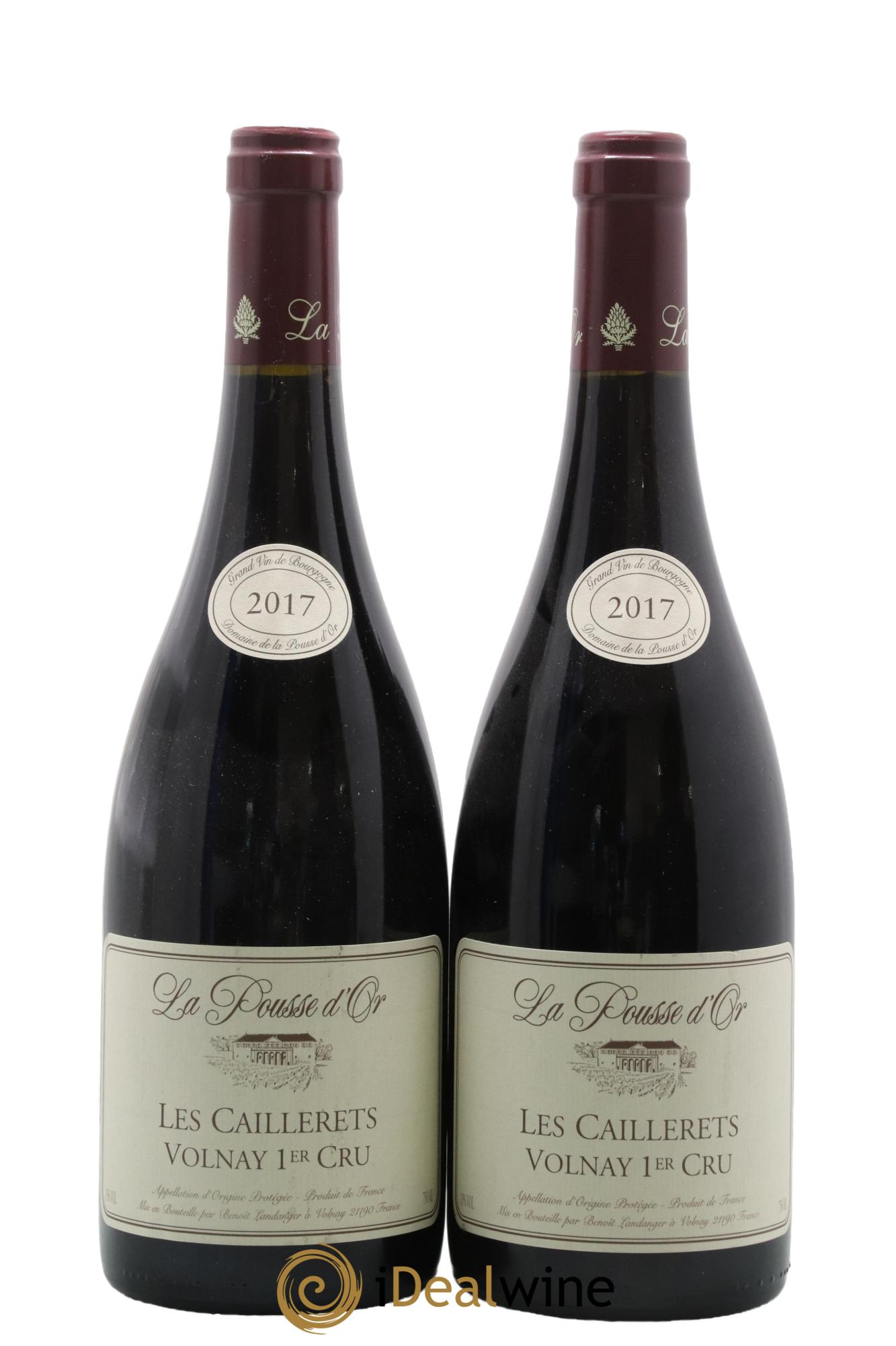 Volnay 1er Cru Les Caillerets La Pousse d'Or (Domaine de) 2017 - Lot de 2 bouteilles - 0