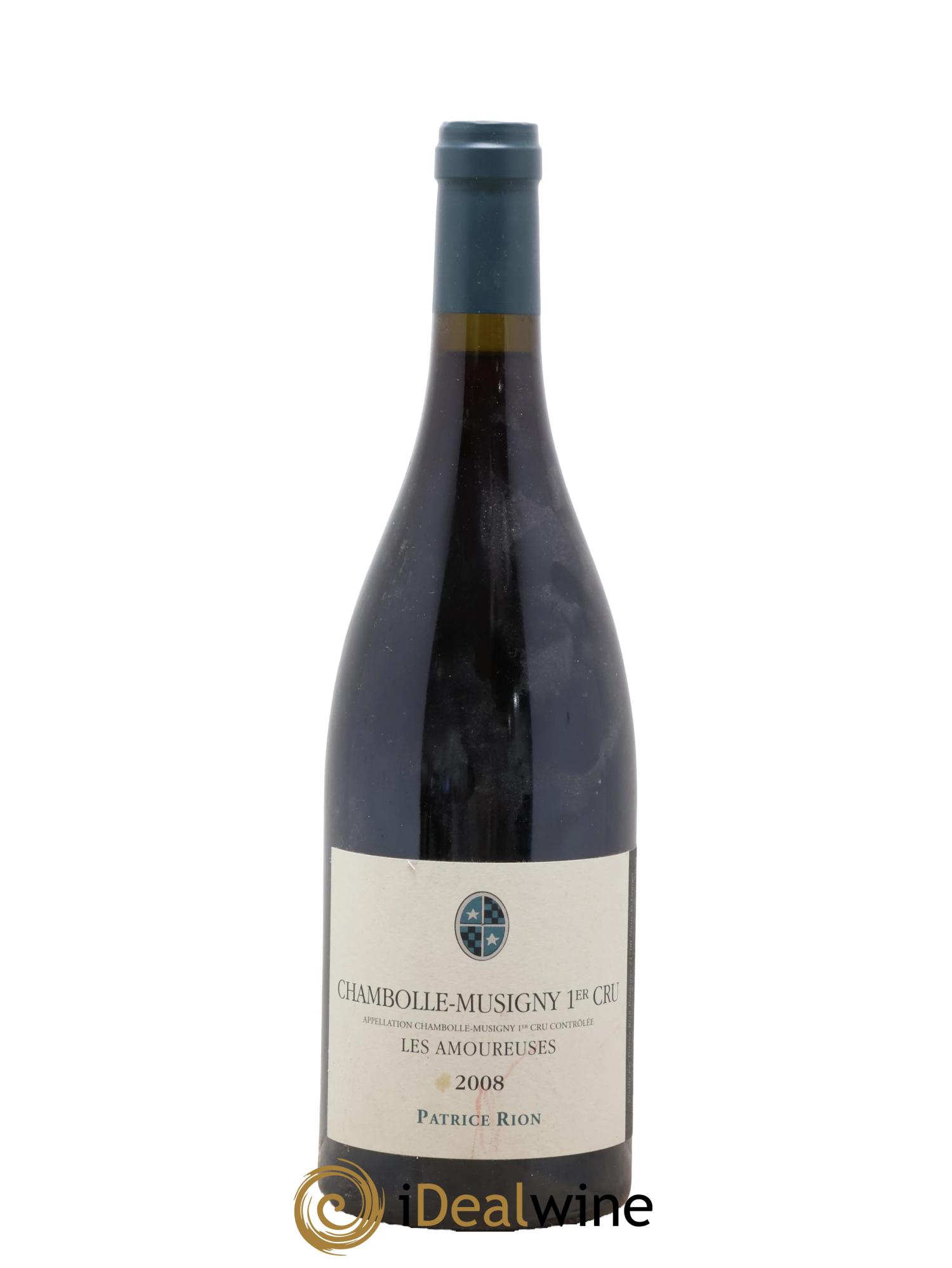 Chambolle-Musigny 1er Cru Les Amoureuses Patrice Rion (Domaine) 2008 - Lot de 1 bouteille - 0