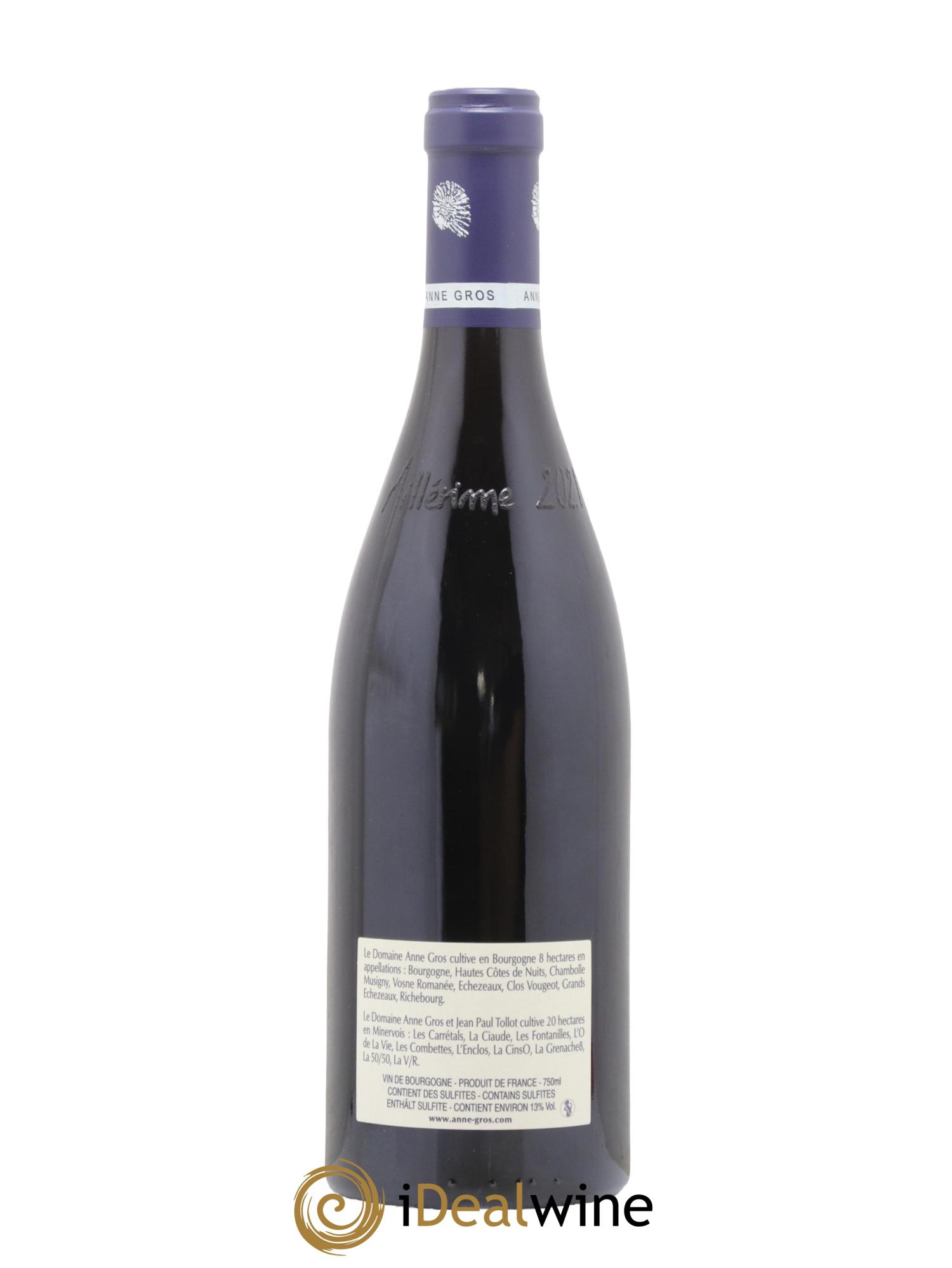 Richebourg Grand Cru Anne Gros 2021 - Lot de 1 bouteille - 1