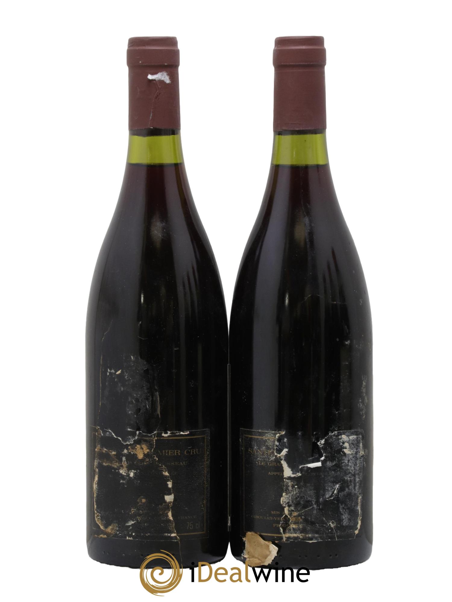 Santenay Le Grand Rousseau Domaine Jaboulet Vercherre 1985 - Lot de 2 bouteilles - 1