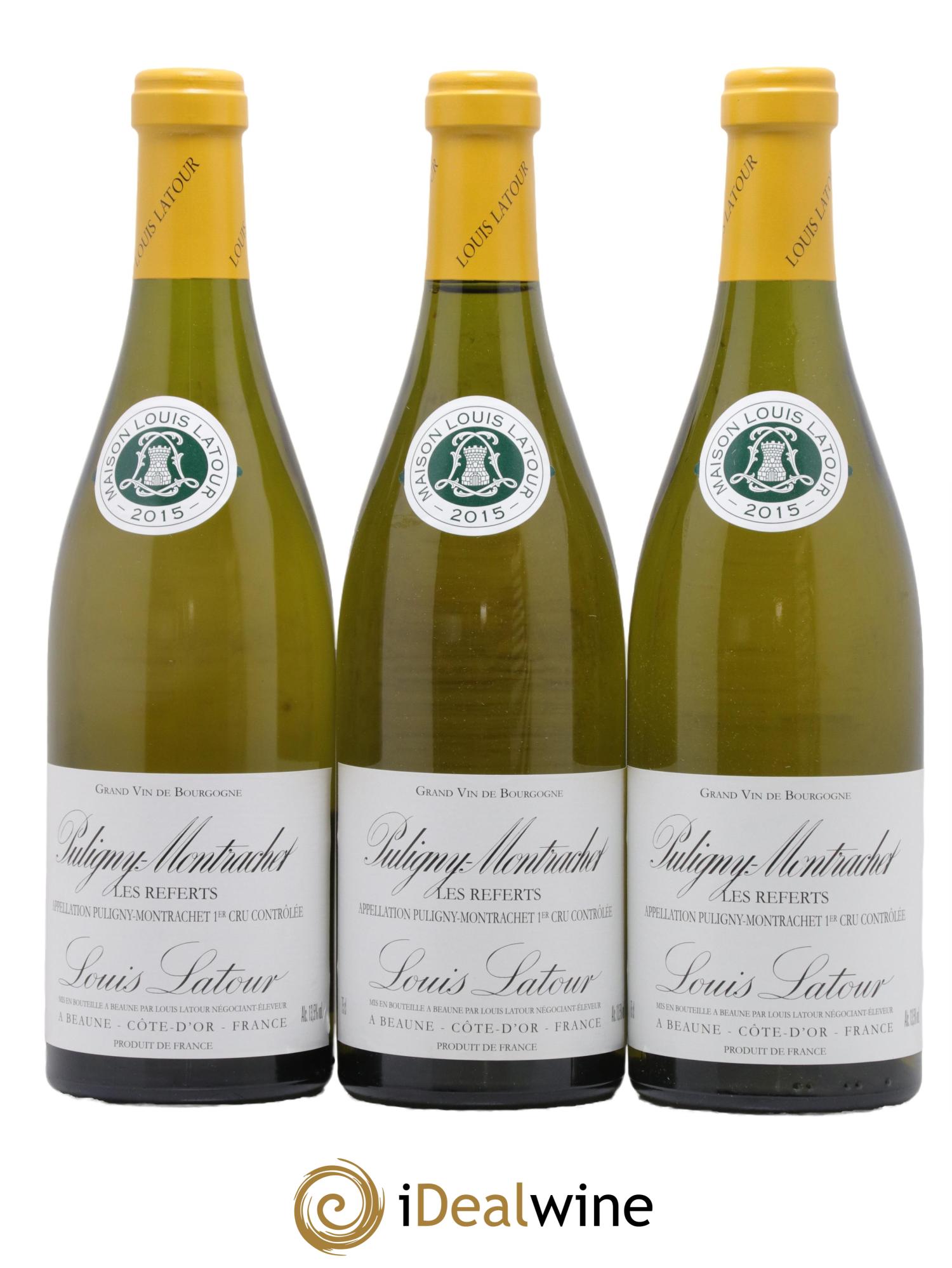 Puligny-Montrachet 1er Cru Les Referts Maison Louis Latour 2015 - Lot de 12 bouteilles - 4