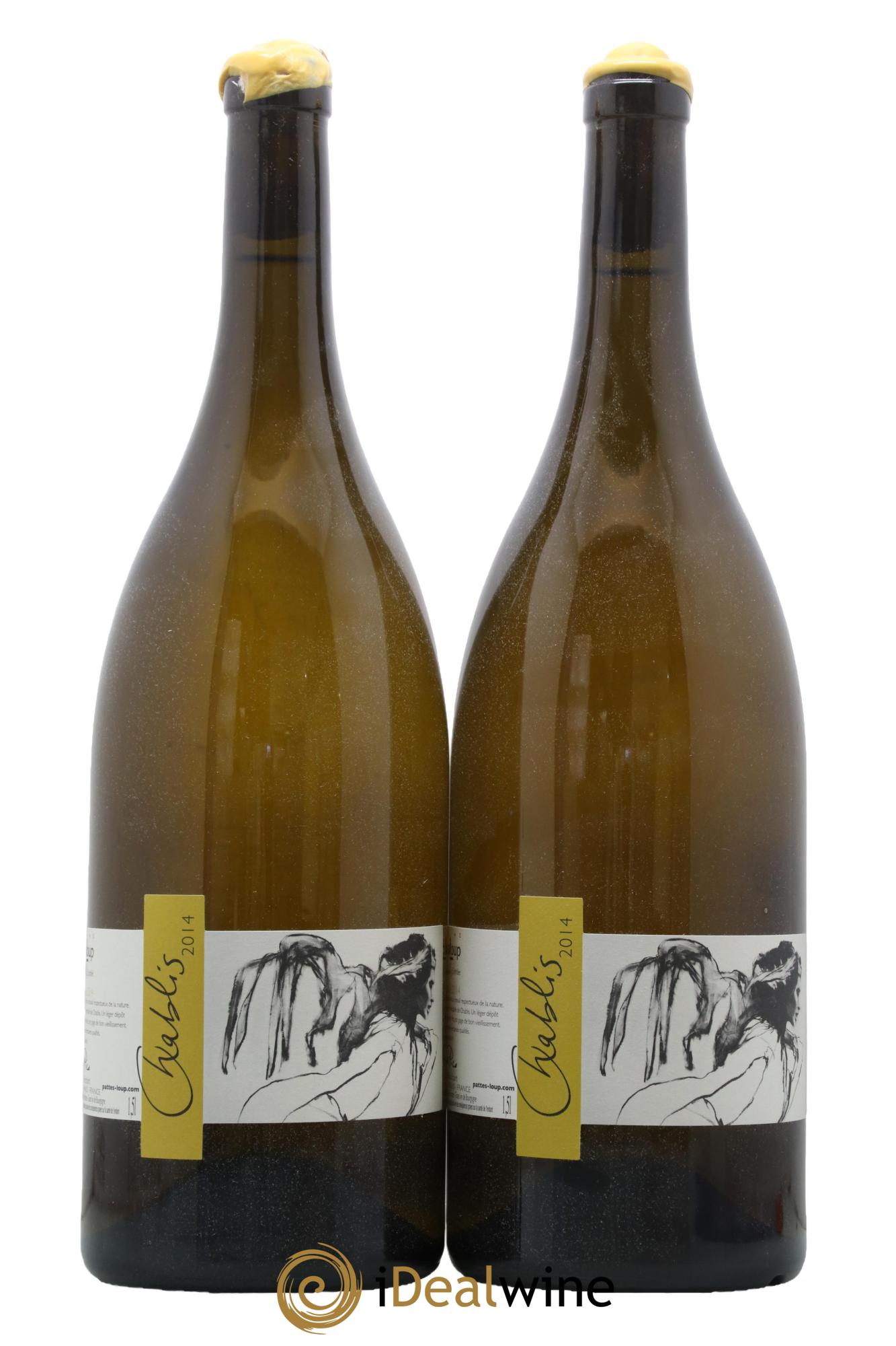Chablis Vent d'Ange Pattes Loup (Domaine) 2014 - Lot de 2 magnums - 0