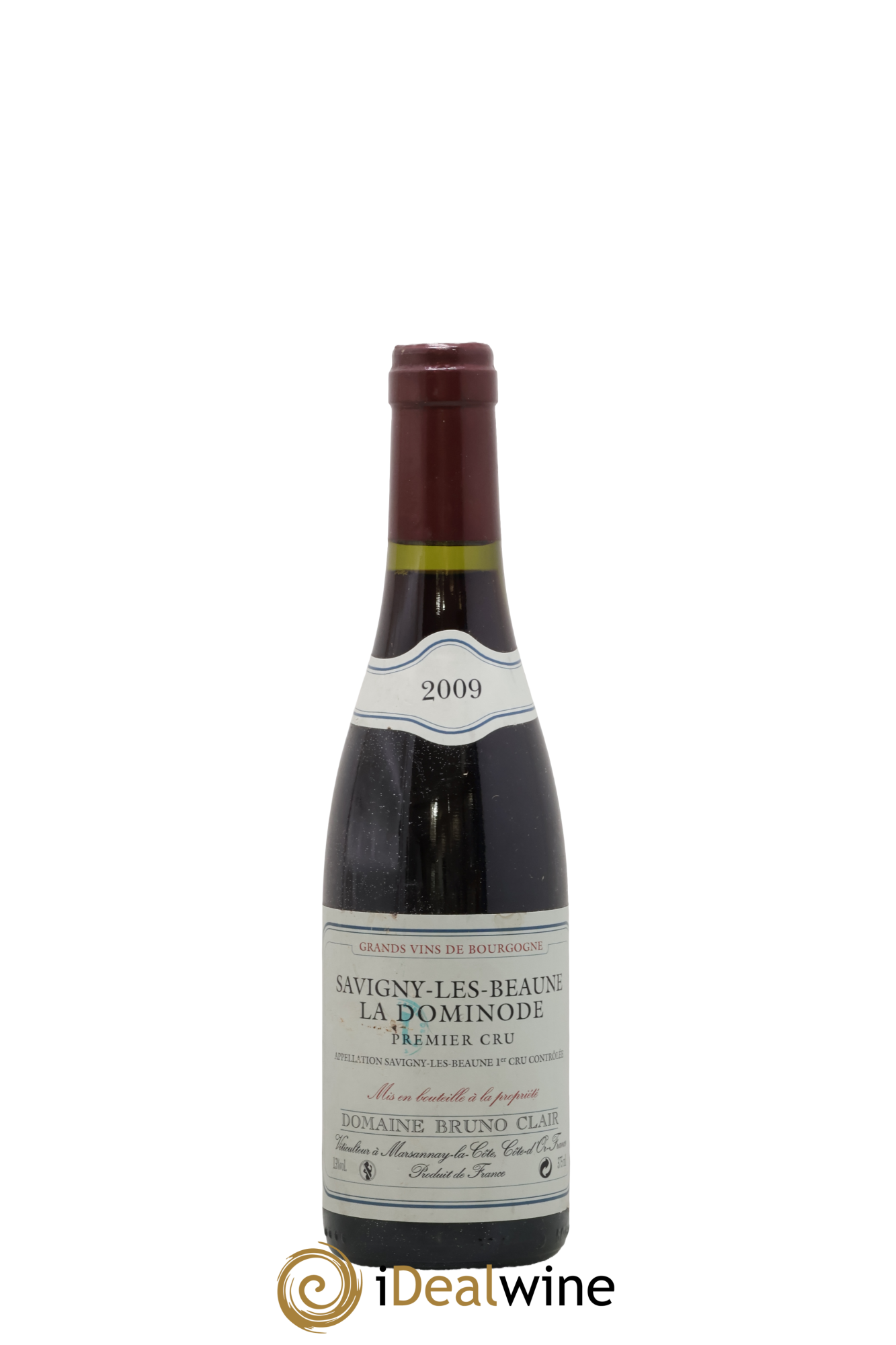 Savigny-lès-Beaune 1er Cru La Dominode Bruno Clair (Domaine) 2009 - Lote de 1 media botella - 0