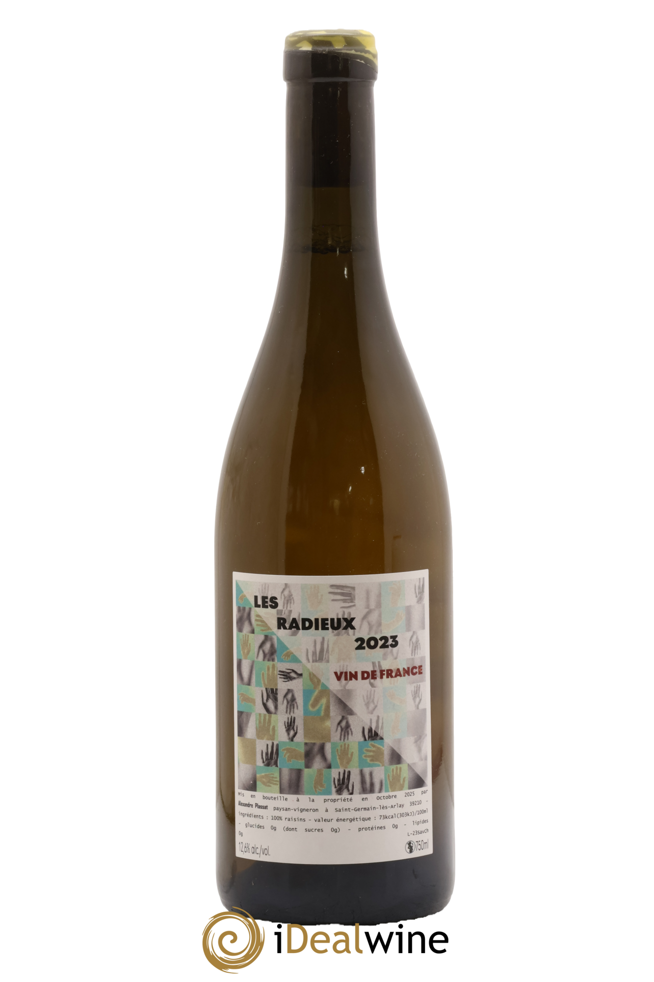 Vin de France Les Radieux Plassat 2023 - Lot de 1 bouteille - 0