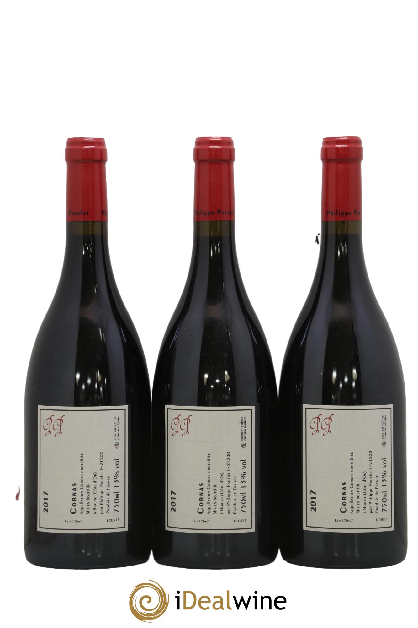 Cornas Philippe Pacalet 2017 - Posten von 3 Flaschen - 1