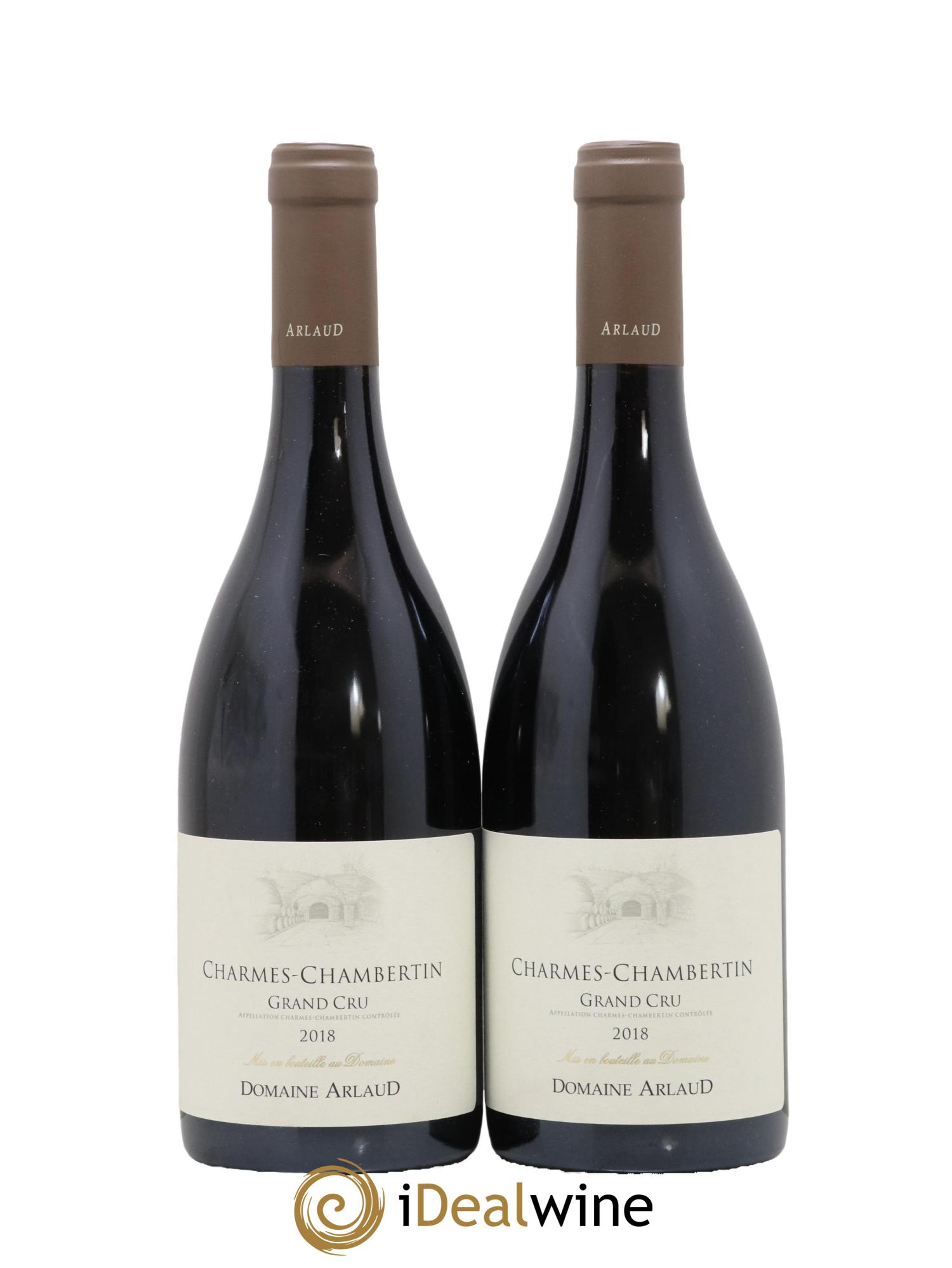 Charmes-Chambertin Grand Cru Arlaud 2018 - Lot de 2 bouteilles - 0