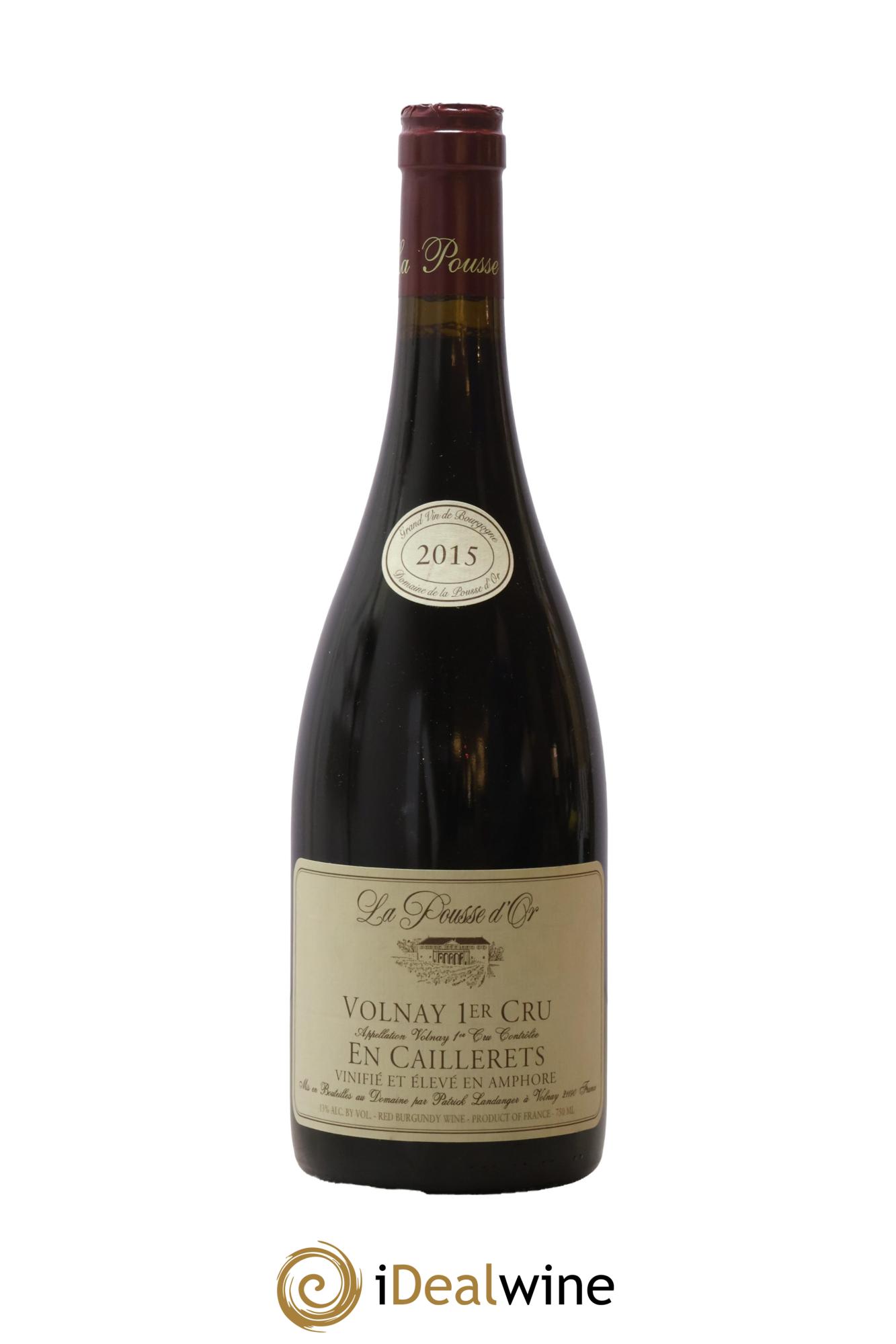 Volnay 1er Cru En Caillerets Cuvée Amphore La Pousse d'Or (Domaine de) 2015 - Lot de 1 bouteille - 0