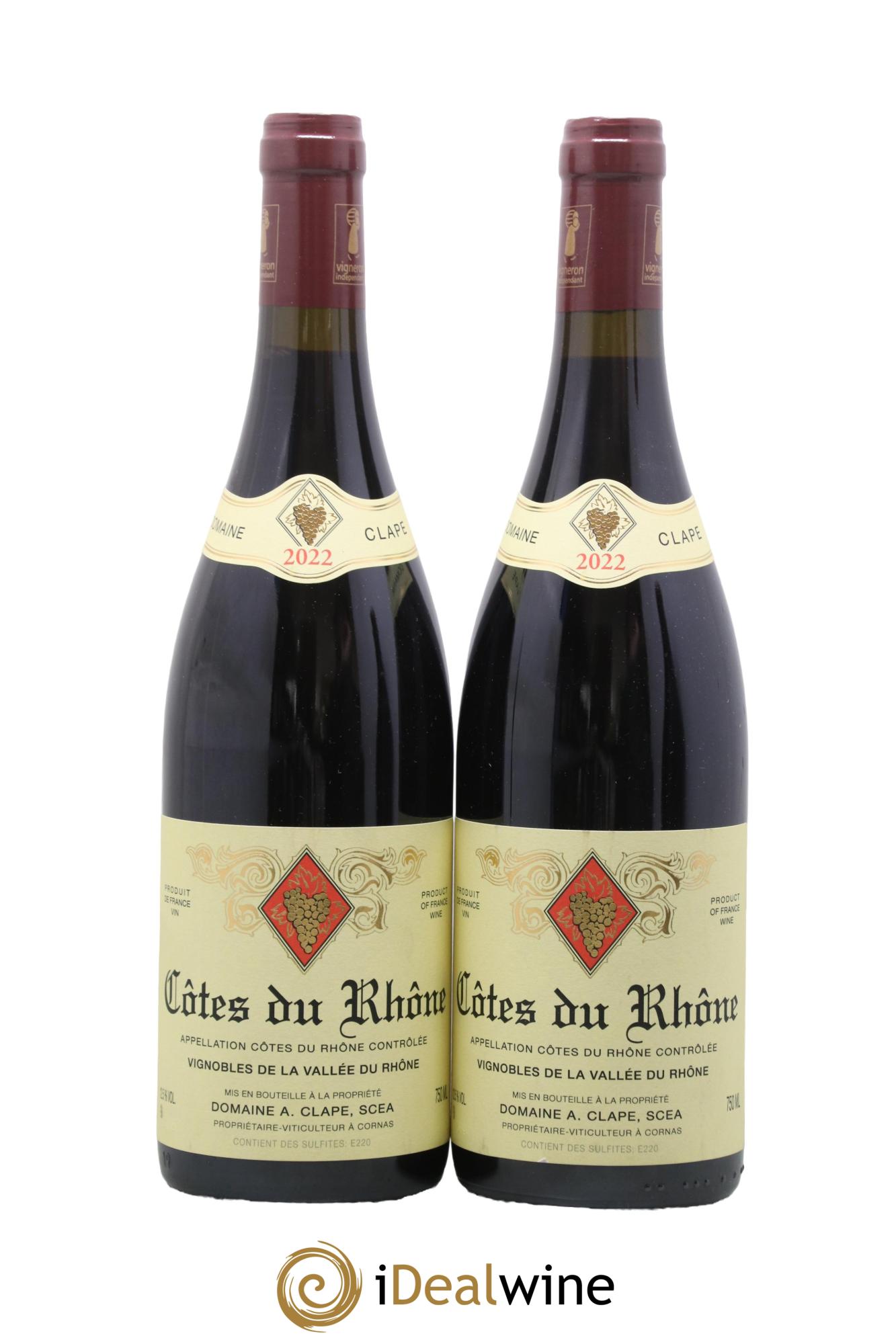 Côtes-du-Rhône Auguste Clape 2022 - Lot of 2 bottles - 0