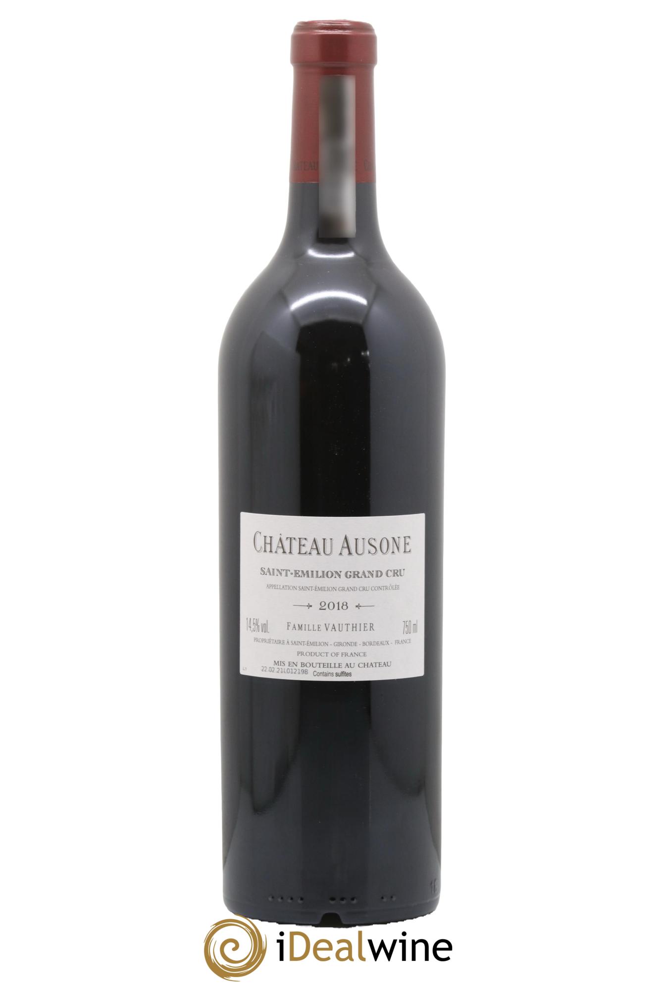 Château Ausone 1er Grand Cru Classé A 2018 - Posten von 1 Flasche - 1