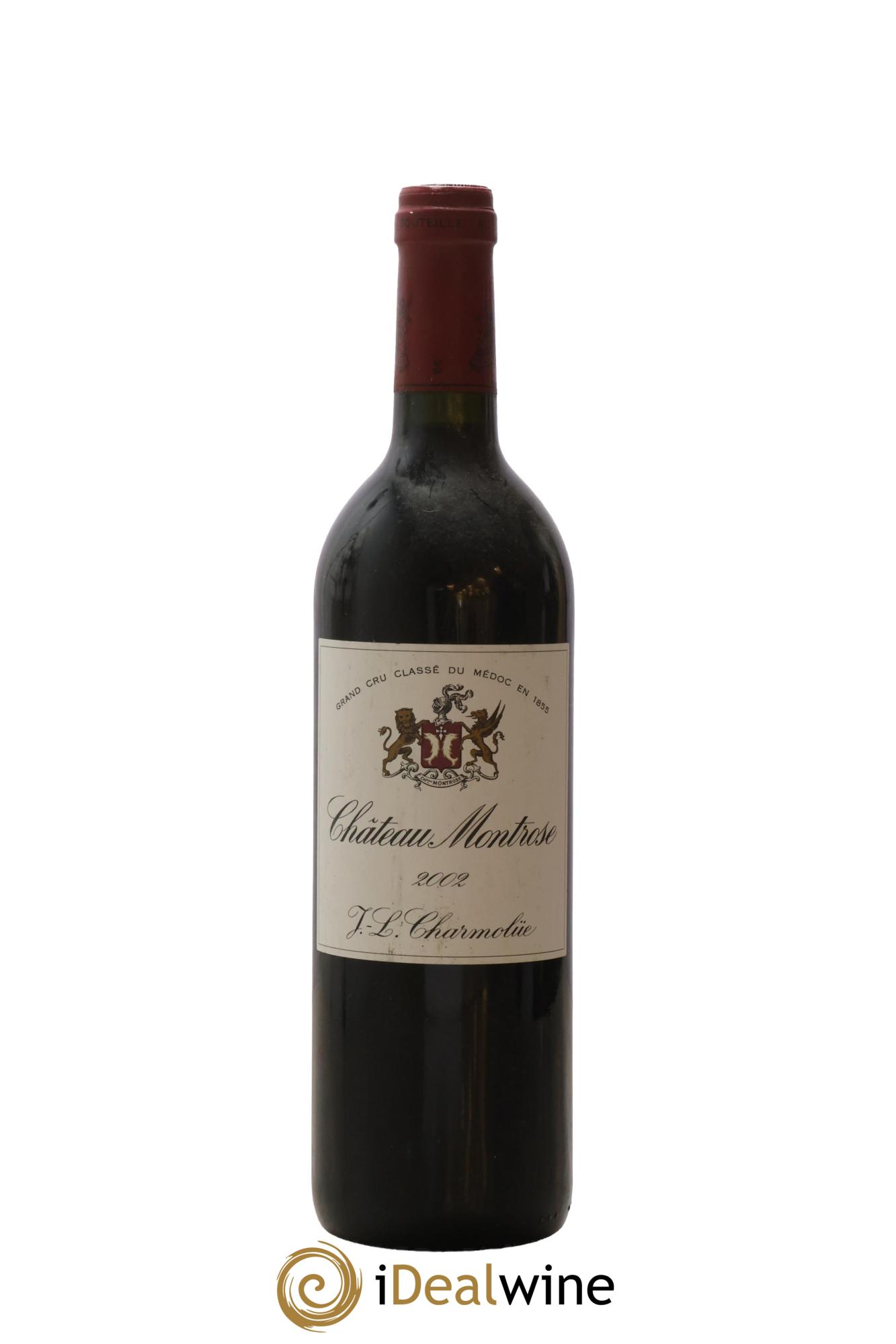 Château Montrose 2ème Grand Cru Classé 2002 - Lot de 1 bouteille - 0