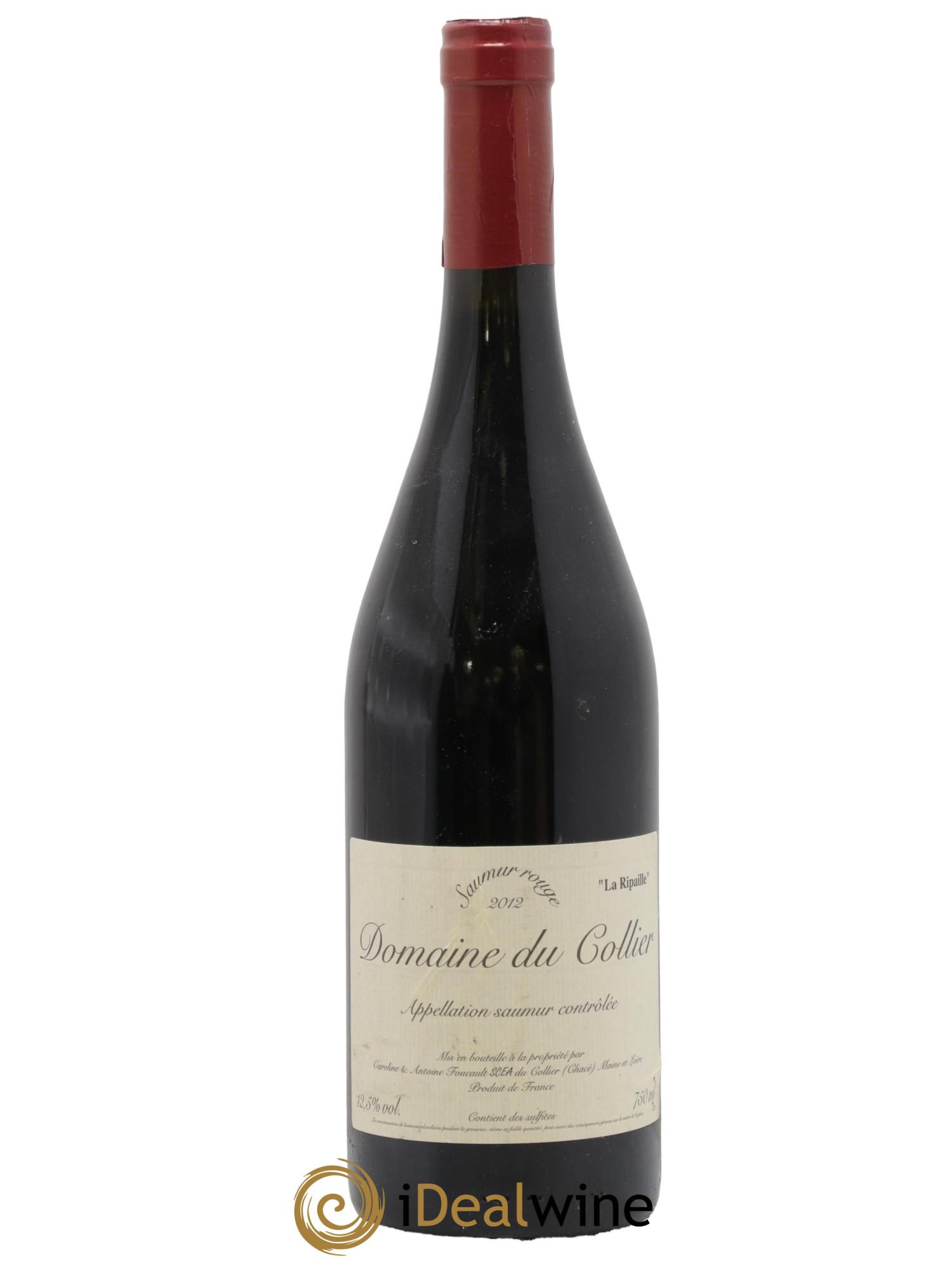 Saumur La Ripaille Domaine du Collier 2012 - Lotto di 1 bottiglia - 0