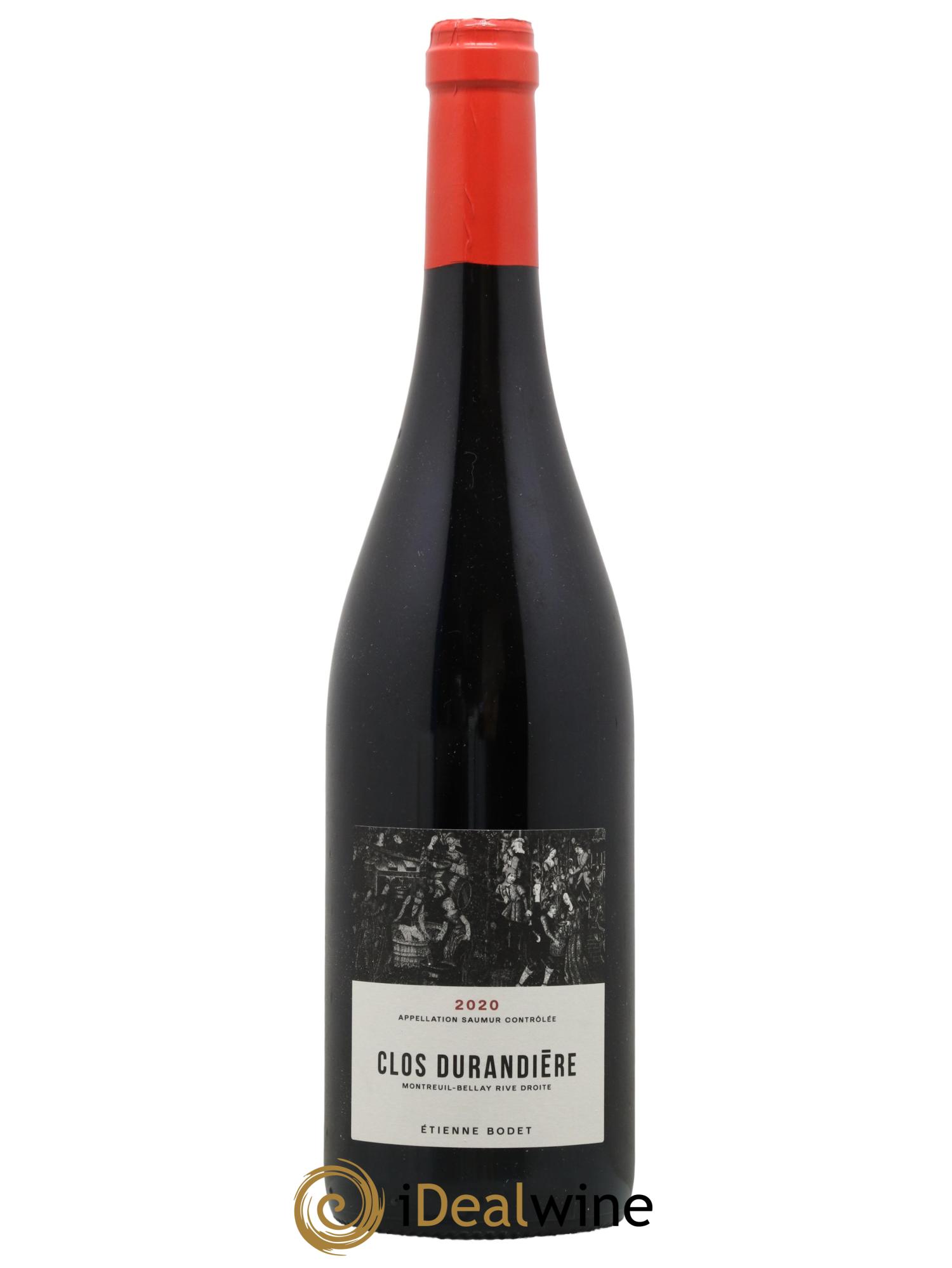 Saumur Clos Durandiere Etienne Bodet 2020 - Lot de 1 bouteille - 0