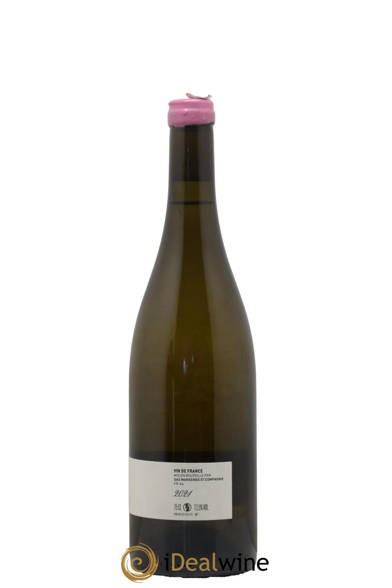 Vin de France Mansengs Jean-Baptiste Semmartin 2021 - Lot de 1 bouteille - 1