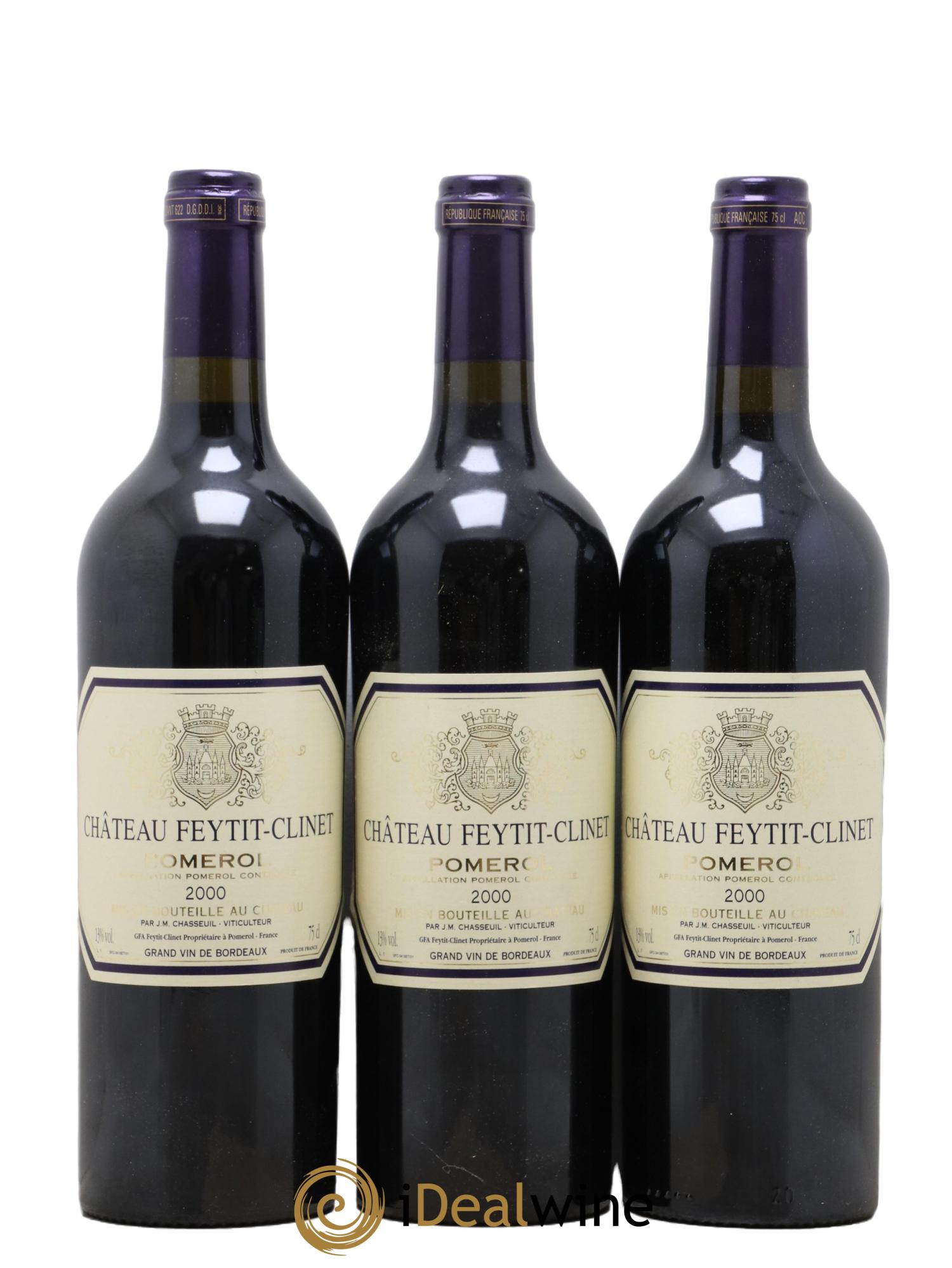 Château Feytit-Clinet 2000 - Lotto di 12 bottiglie - 1