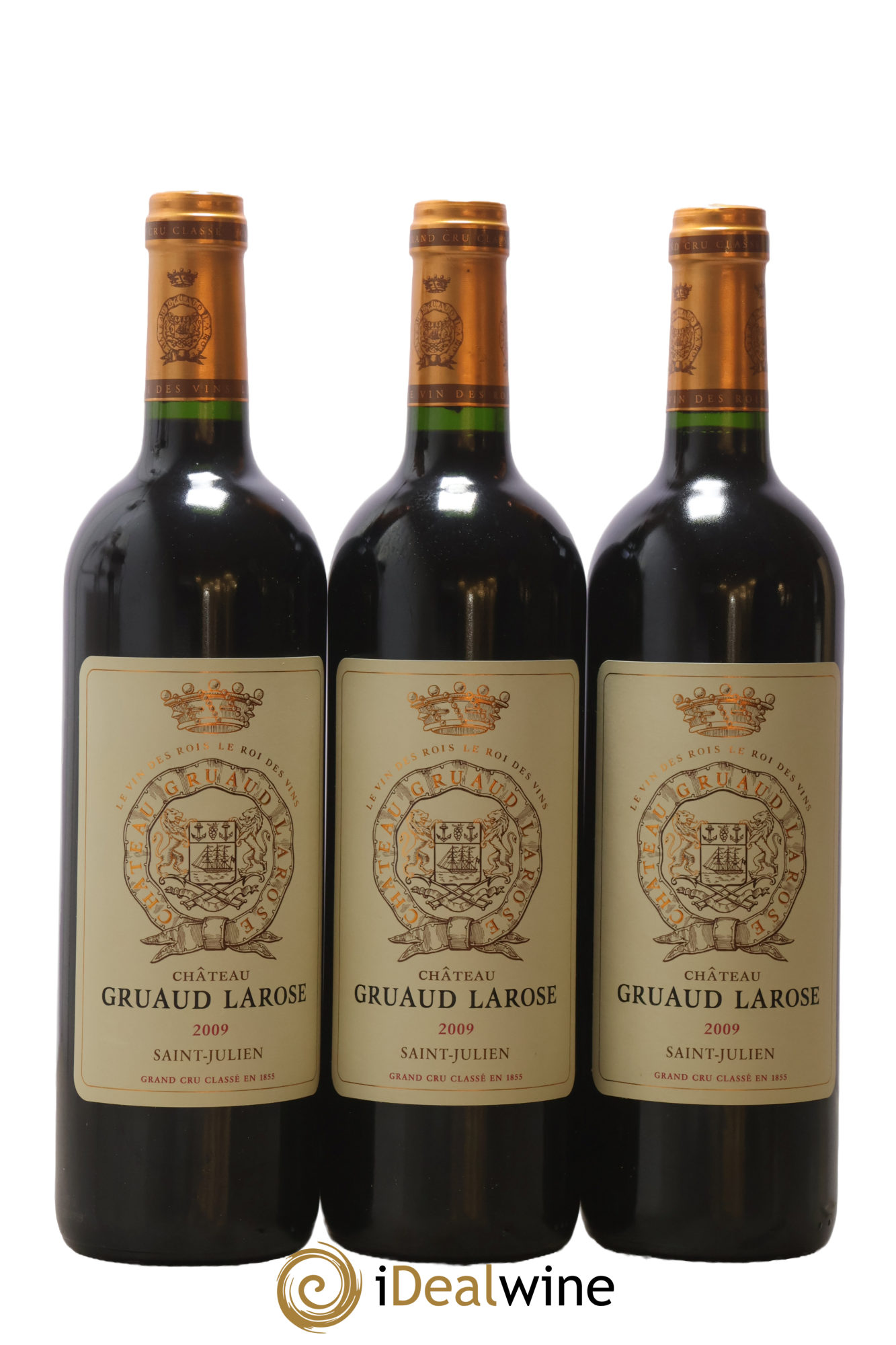 Château Gruaud Larose 2ème Grand Cru Classé 2009 - Lot of 3 bottles - 0
