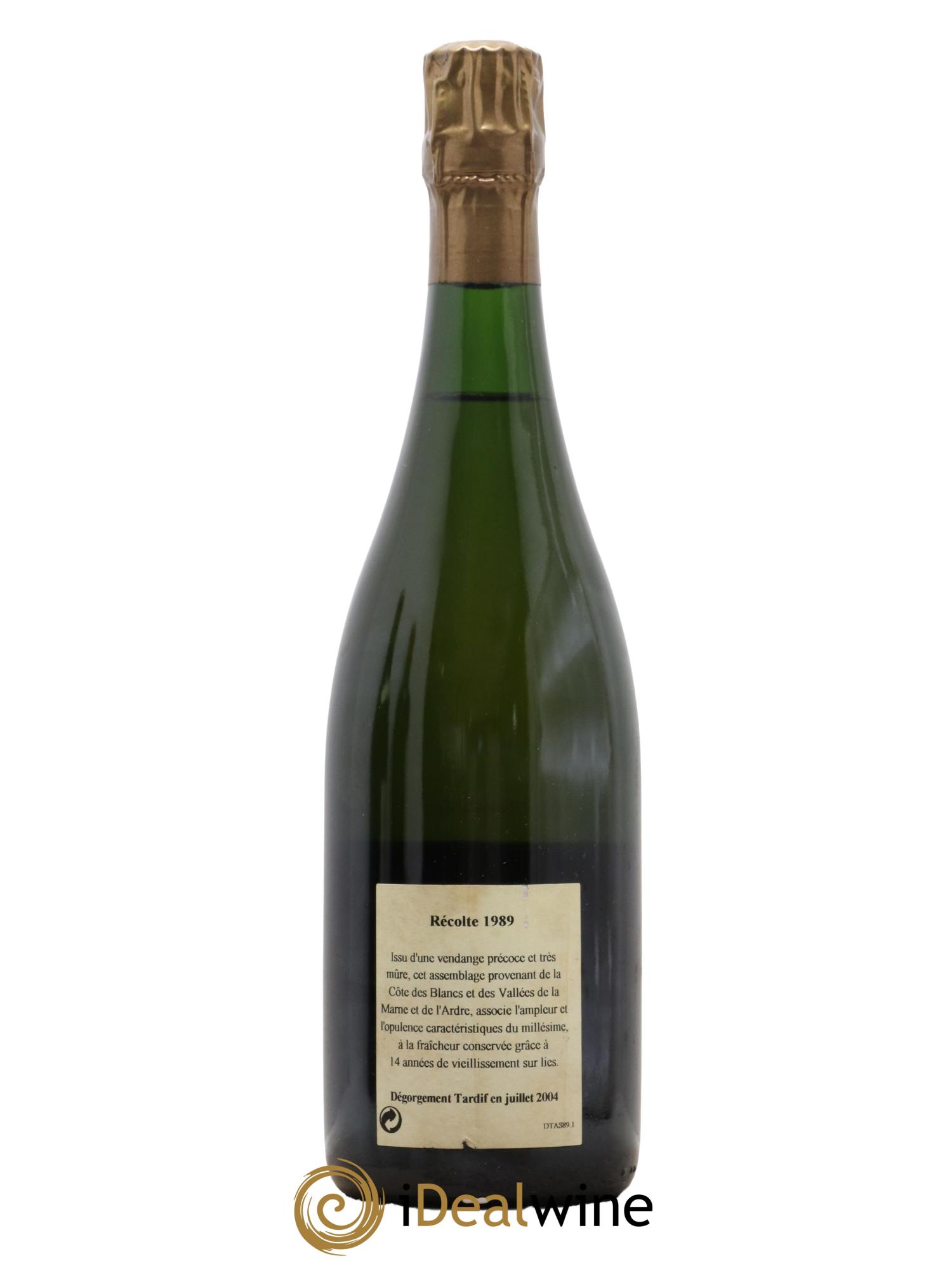 Dégorgement Tardif Jacquesson 1989 - Lotto di 1 bottiglia - 1