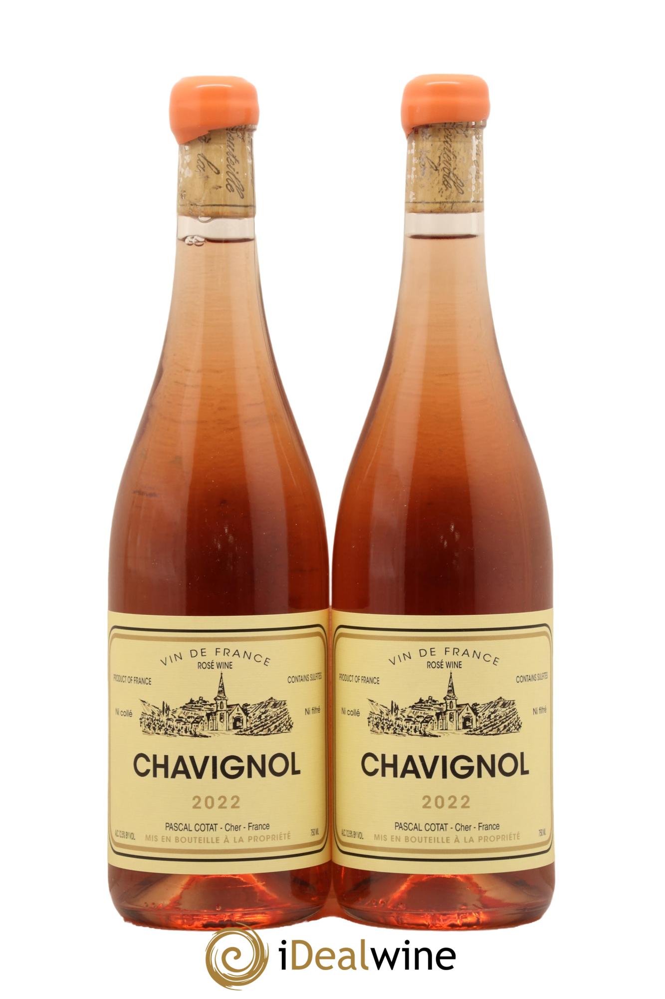 Vin de France Chavignol Pascal Cotat 2022 - Lot de 2 bouteilles - 0