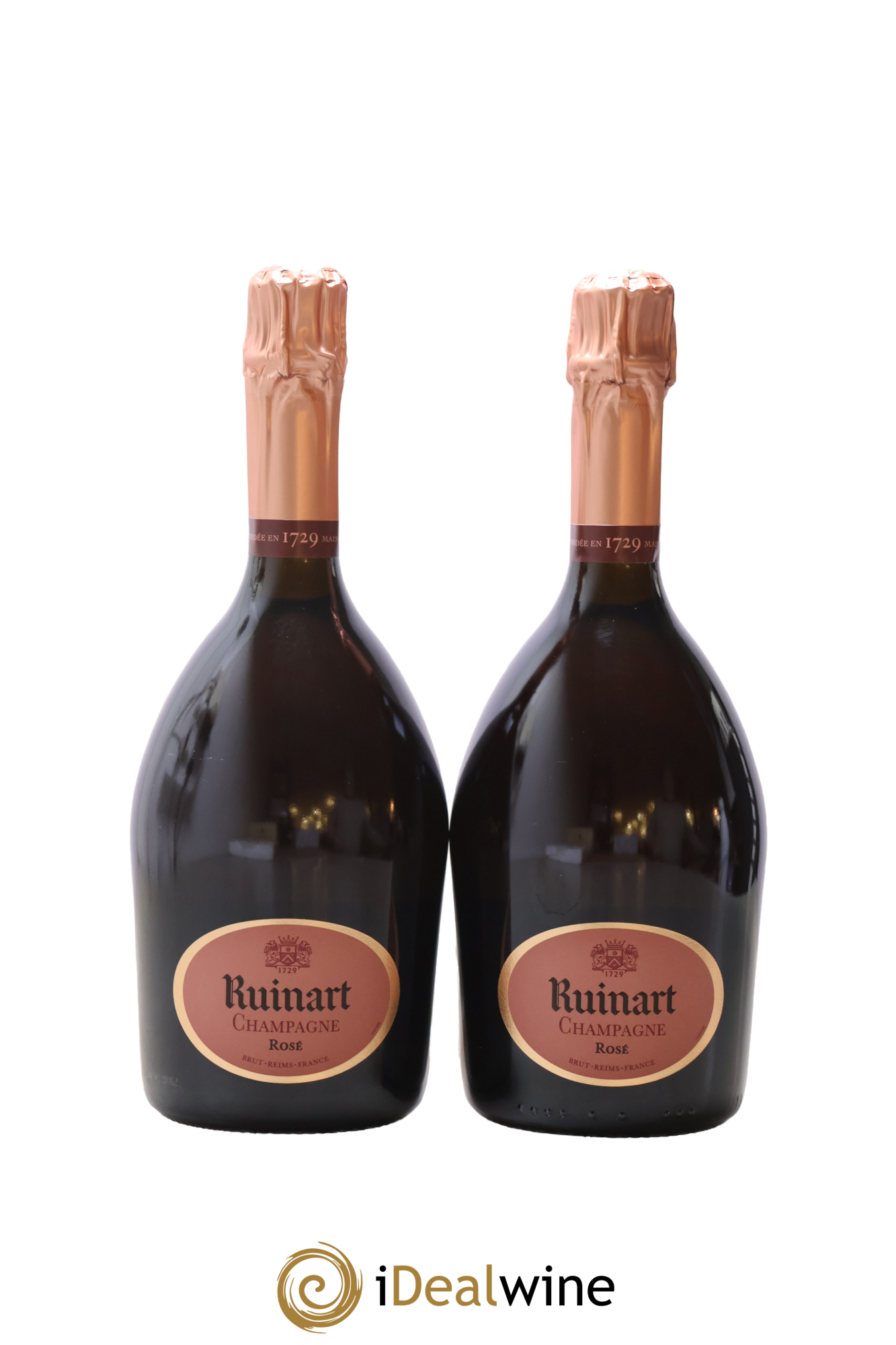 Brut Rosé Ruinart - Lotto di 2 bottiglie - 0