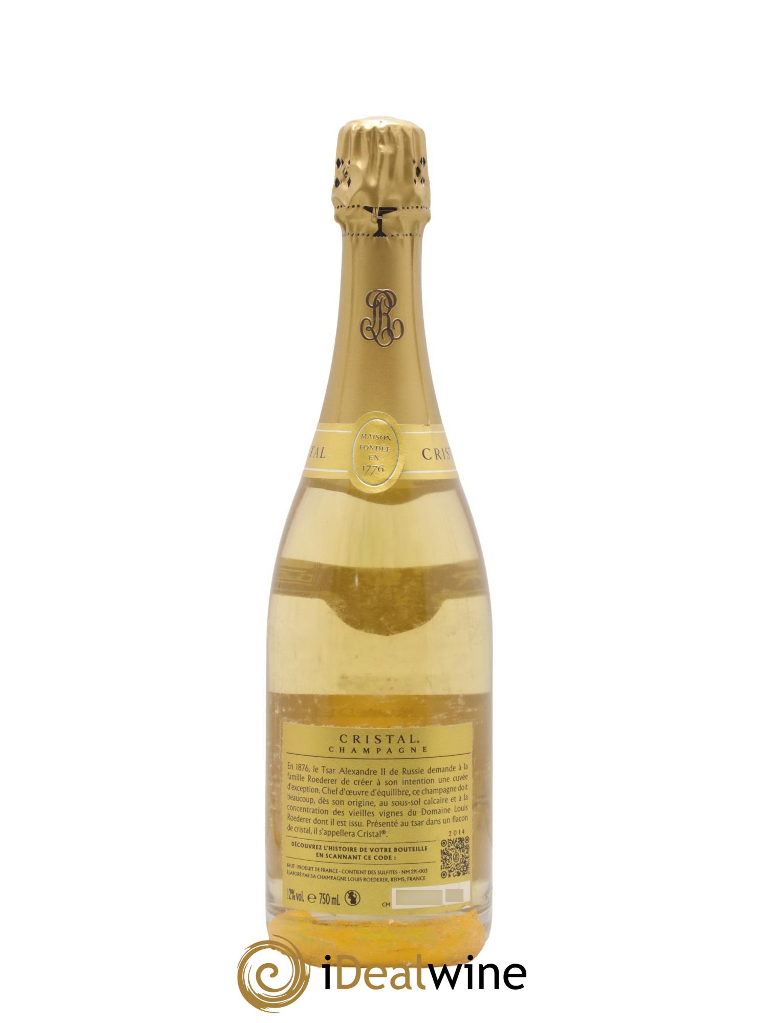 Cristal Louis Roederer 2014 - Posten von 1 Flasche - 1