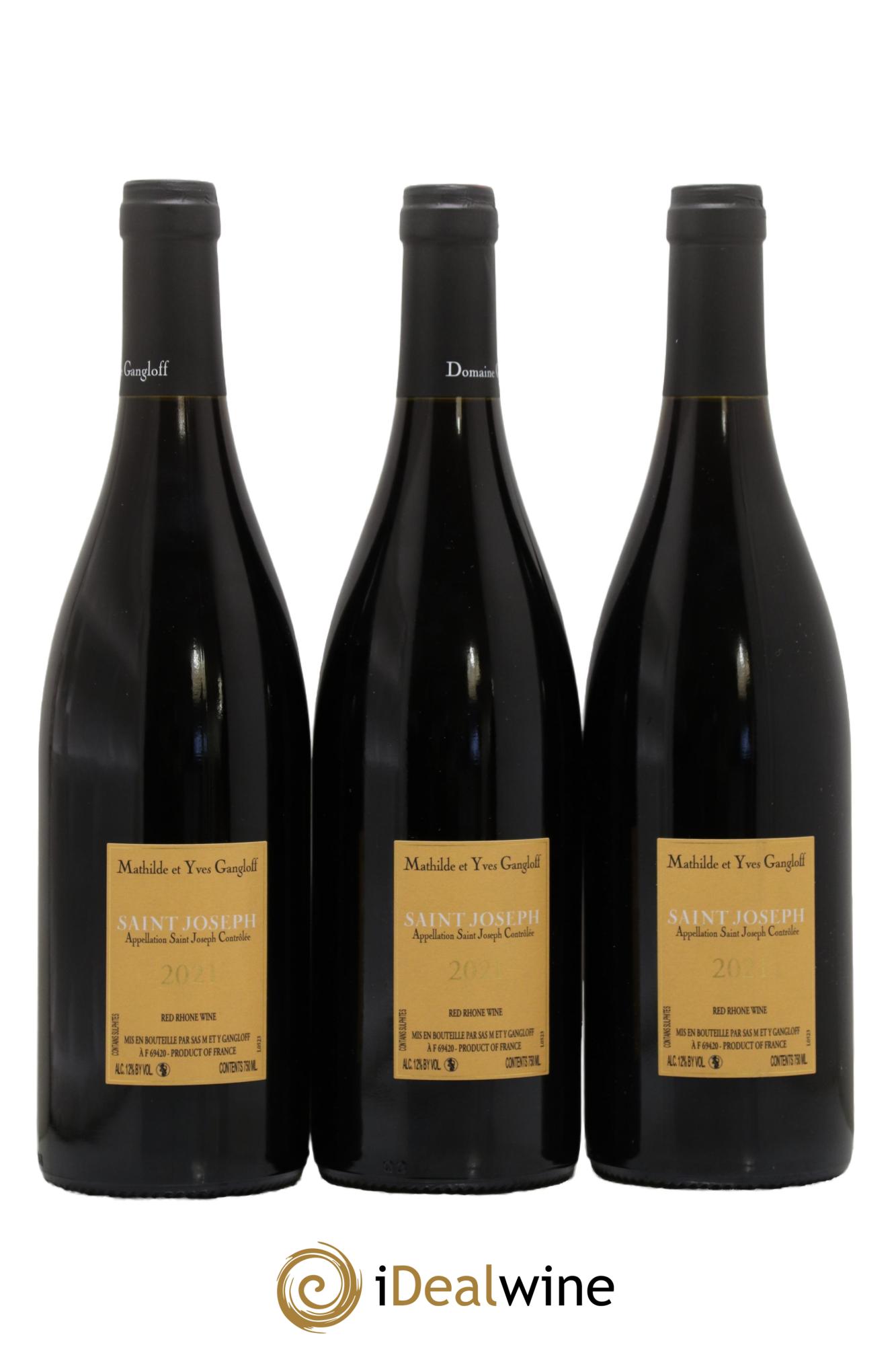 Saint-Joseph Gangloff (Domaine) 2021 - Lot de 3 bouteilles - 1