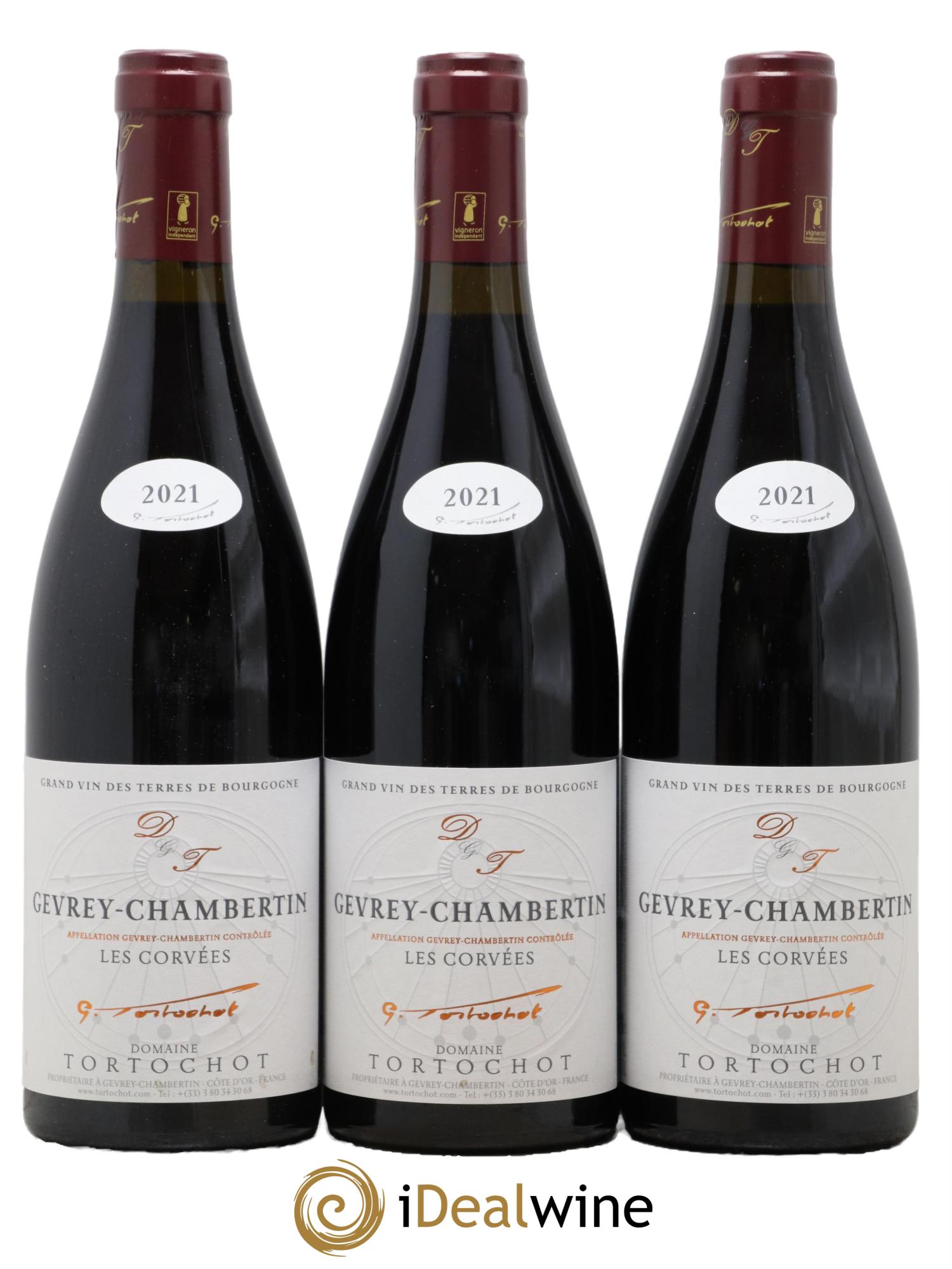Gevrey-Chambertin Les Corvées Tortochot (Domaine) 2021 - Lot de 3 bouteilles - 0