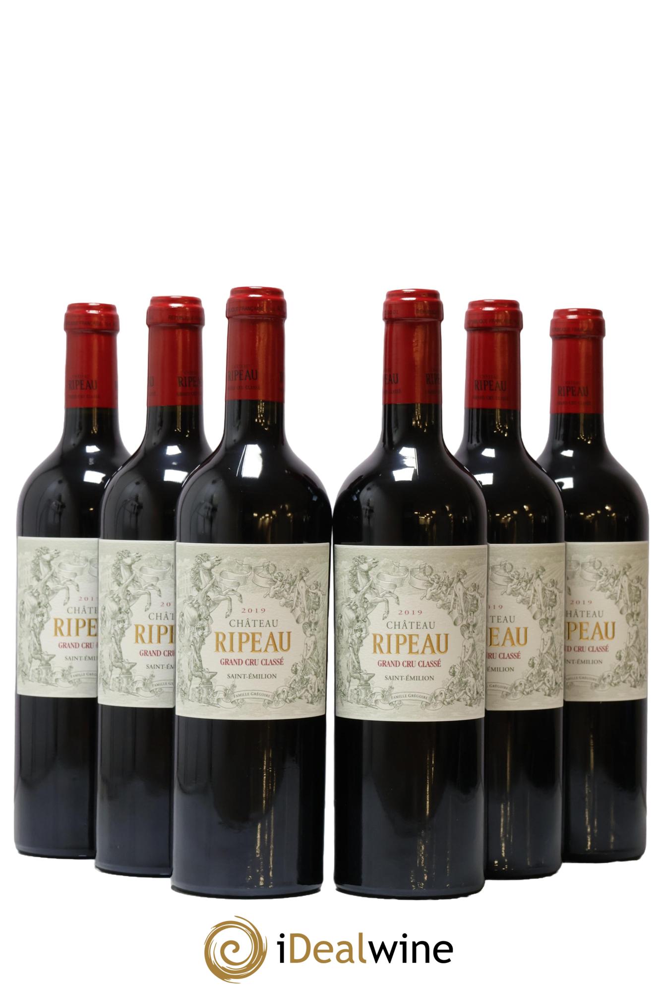 Château Ripeau Grand Cru Classé 2019 - Lotto di 6 bottiglie - 0