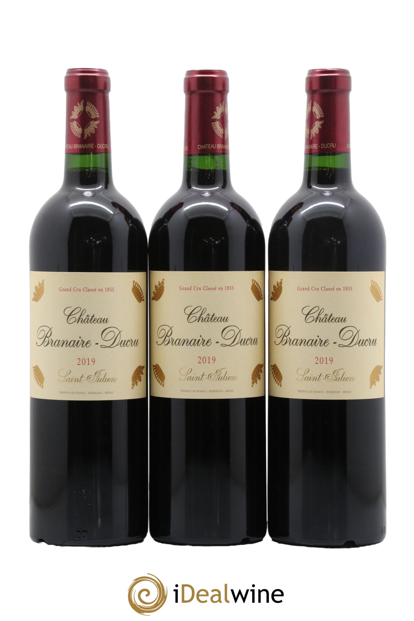 Château Branaire Ducru 4ème Grand Cru Classé 2019 - Lot de 12 bouteilles - 2