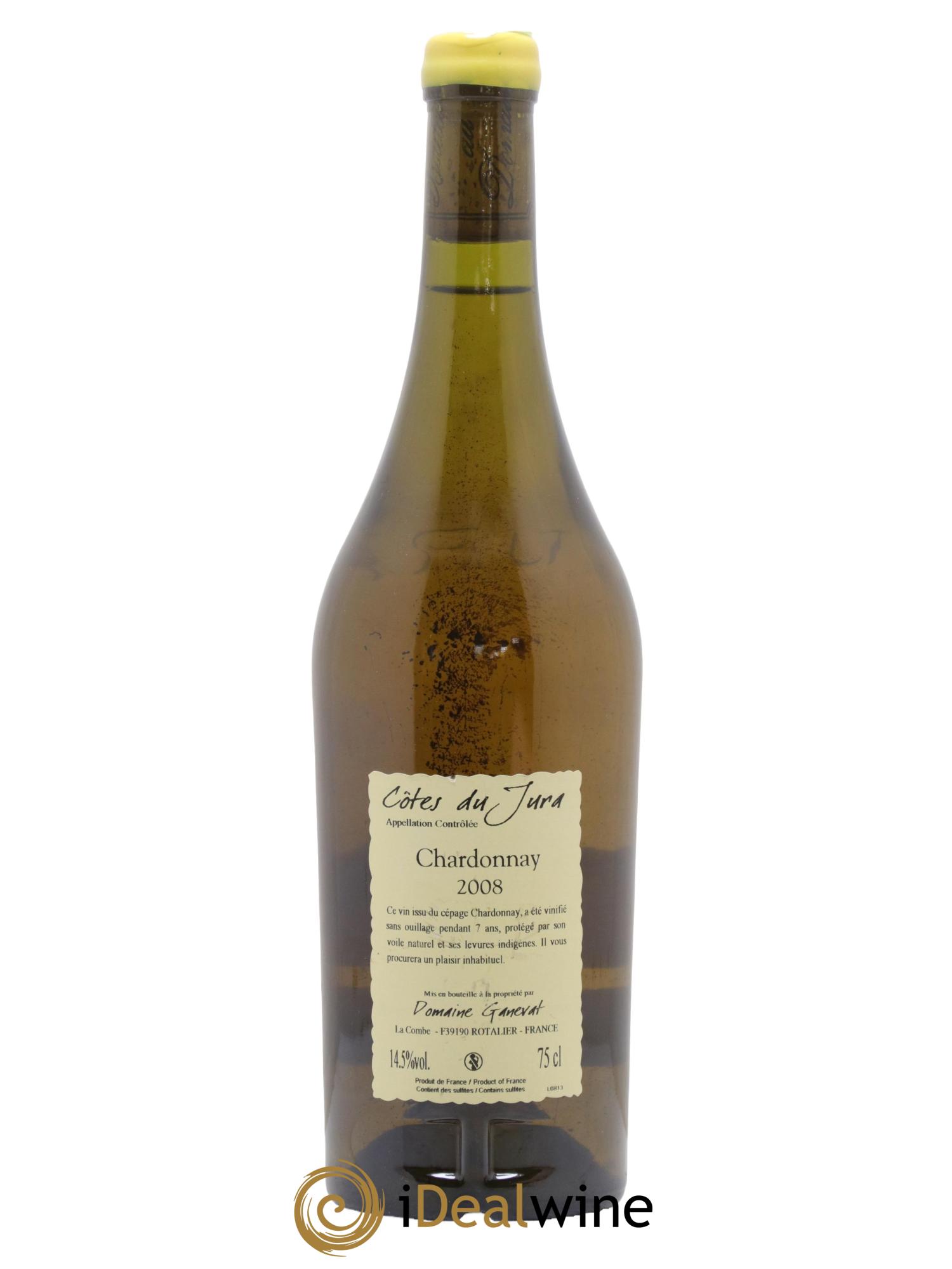 Côtes du Jura Cuvée du Pépé Jean-François Ganevat (Domaine) 2008 - Lot de 1 bouteille - 1