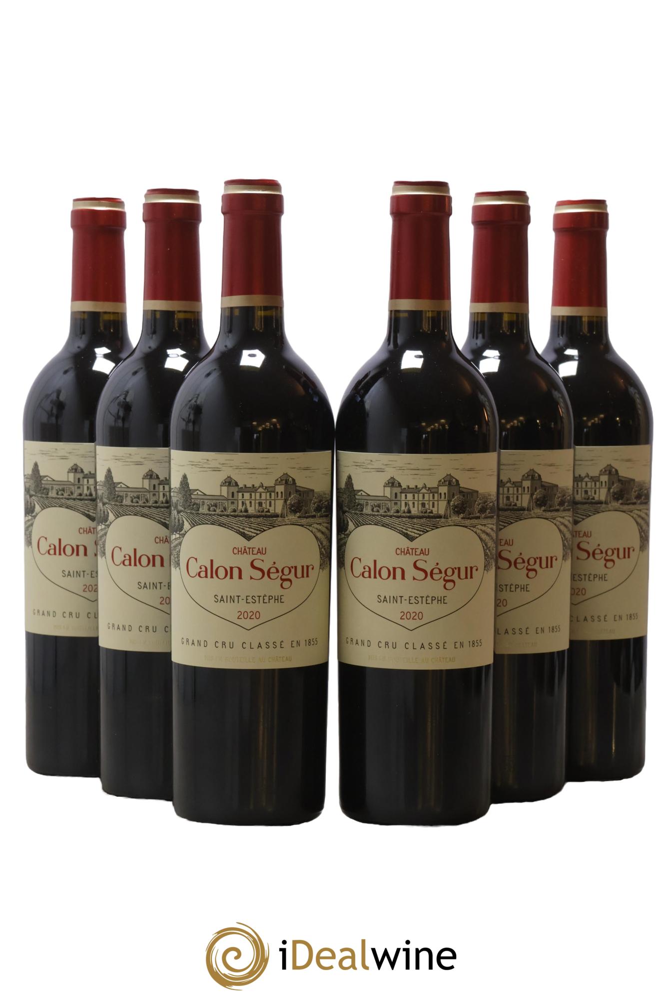 Château Calon Ségur 3ème Grand Cru Classé 2020 - Lot de 6 bouteilles - 0