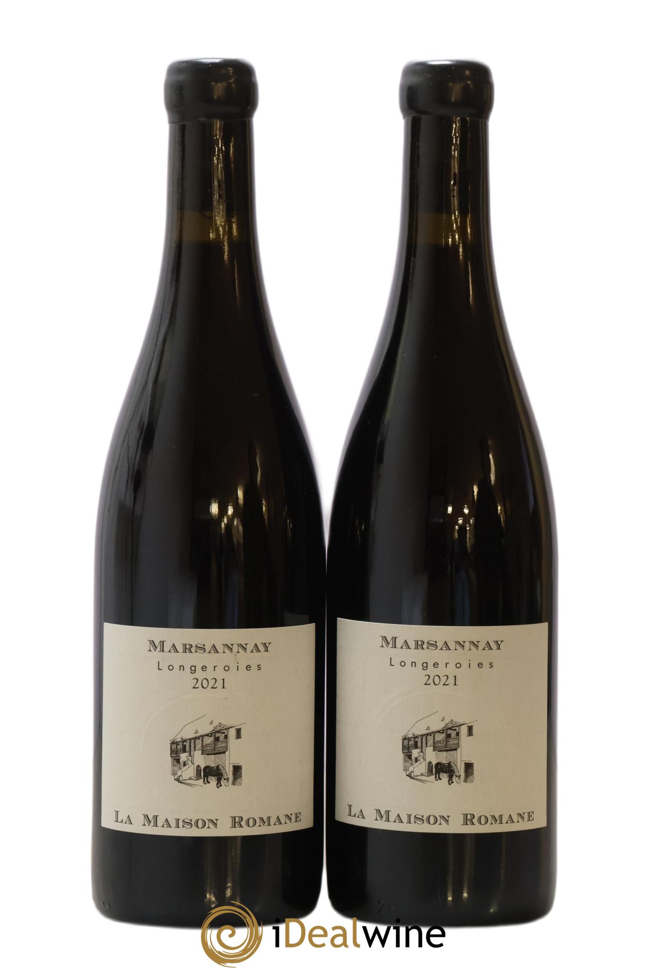 Marsannay Les Longeroies La Maison Romane 2021 - Lot of 2 bottles - 0