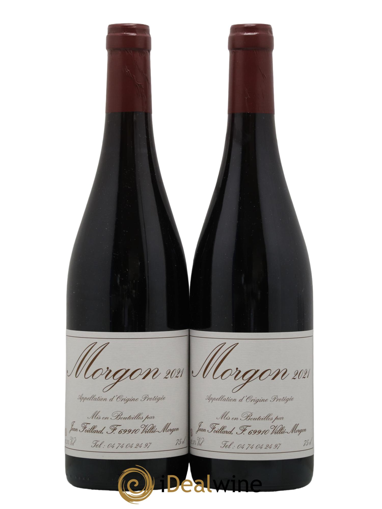 Morgon Jean Foillard 2021 - Posten von 2 Flaschen - 0
