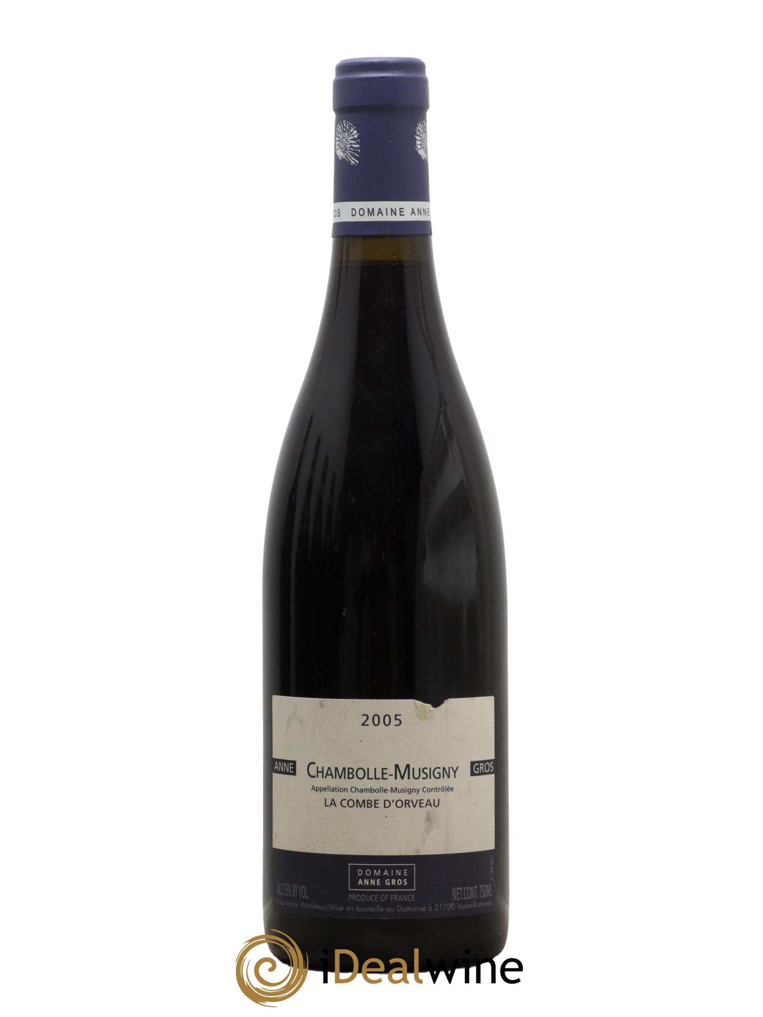 Chambolle-Musigny La Combe d'Orveau Anne Gros 2005 - Lotto di 1 bottiglia - 0