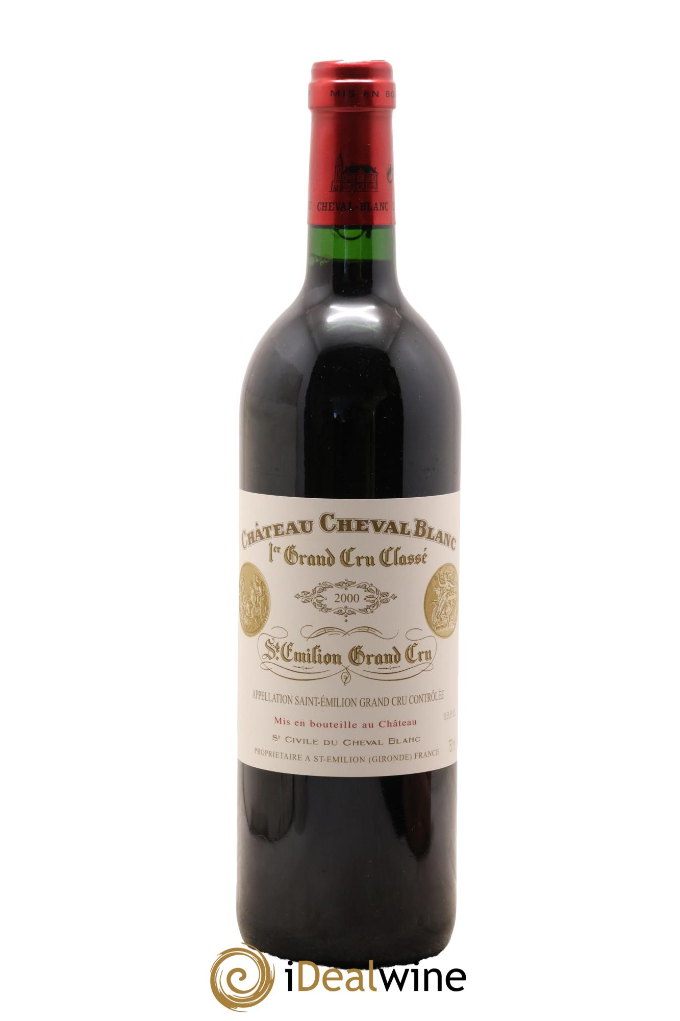 Château Cheval Blanc 1er Grand Cru Classé A 2000 - Lot of 1 bottle - 0