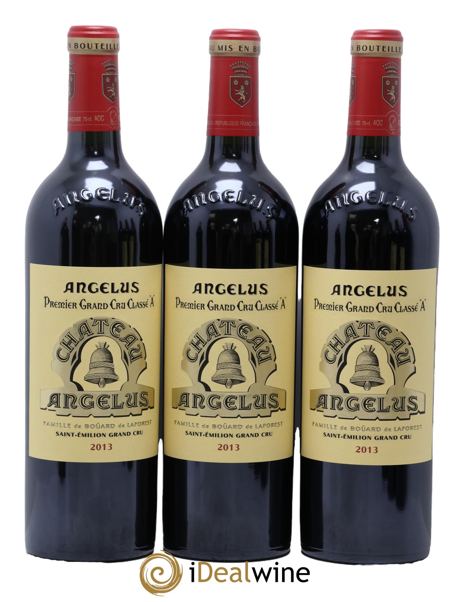 Château Angélus 1er Grand Cru Classé A 2013 - Lot of 6 bottles - 3