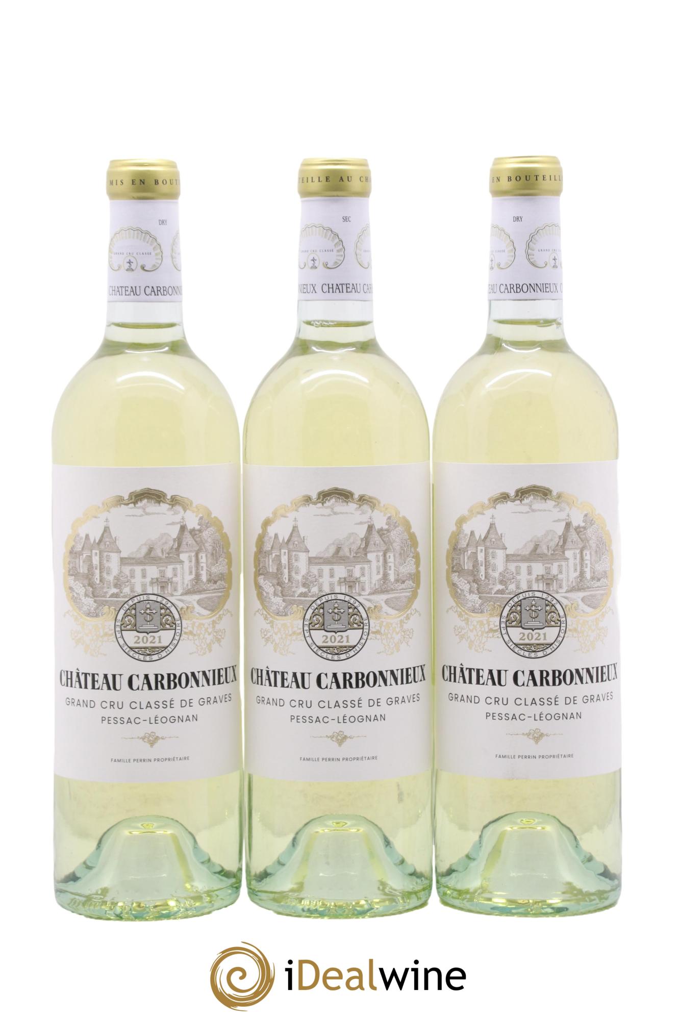 Château Carbonnieux Cru Classé de Graves 2021 - Lot of 3 bottles - 0