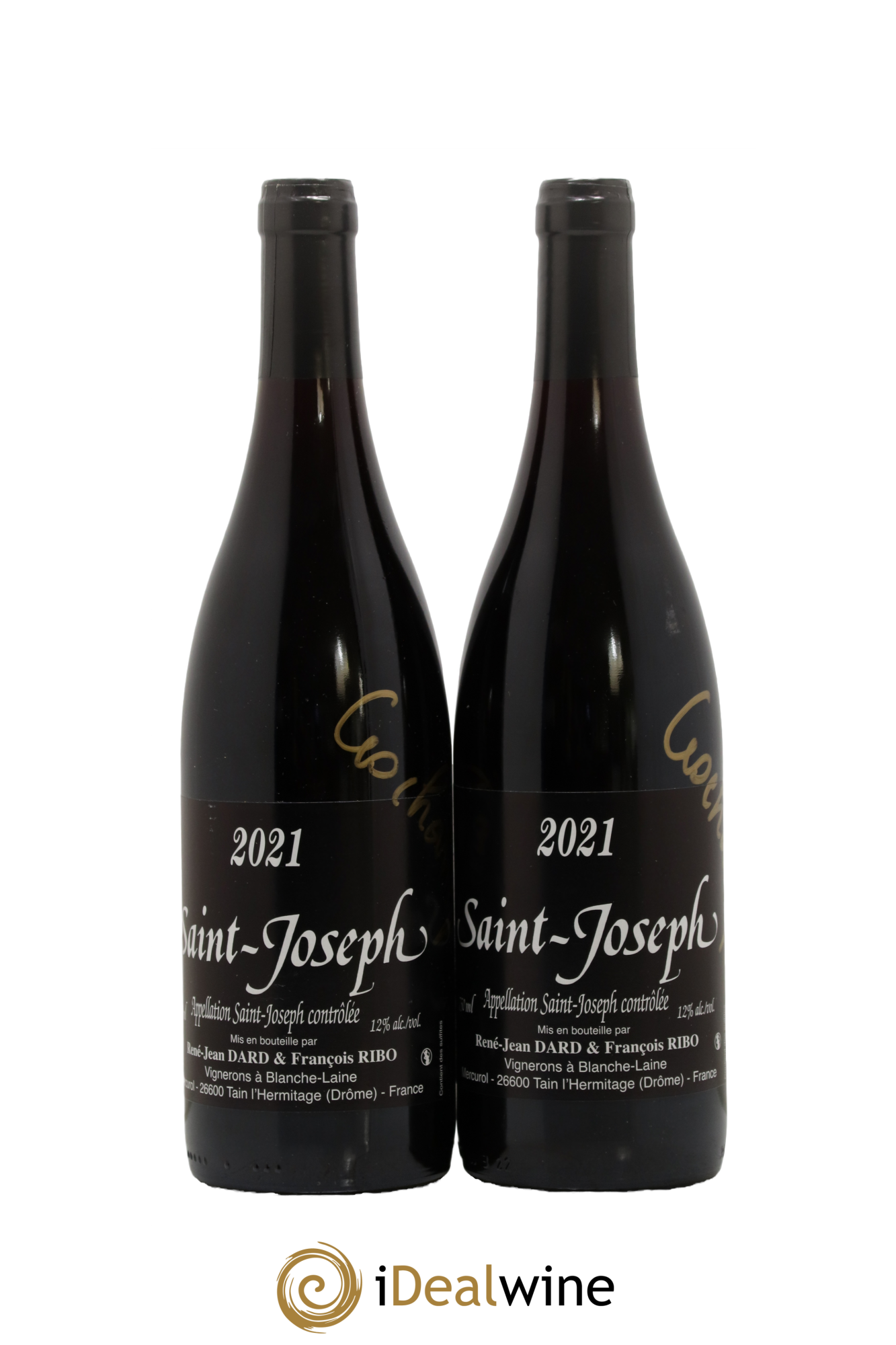 Saint-Joseph Champs Dard et Ribo (Domaine) 2021 - Lotto di 2 bottiglie - 0