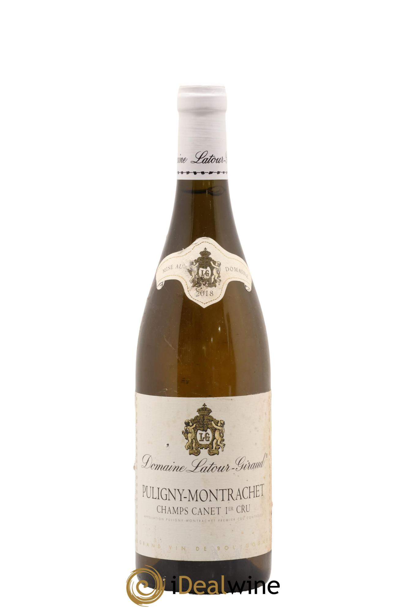 Puligny-Montrachet 1er Cru Champs Canet Latour-Giraud 2018 - Lot de 1 bouteille - 0