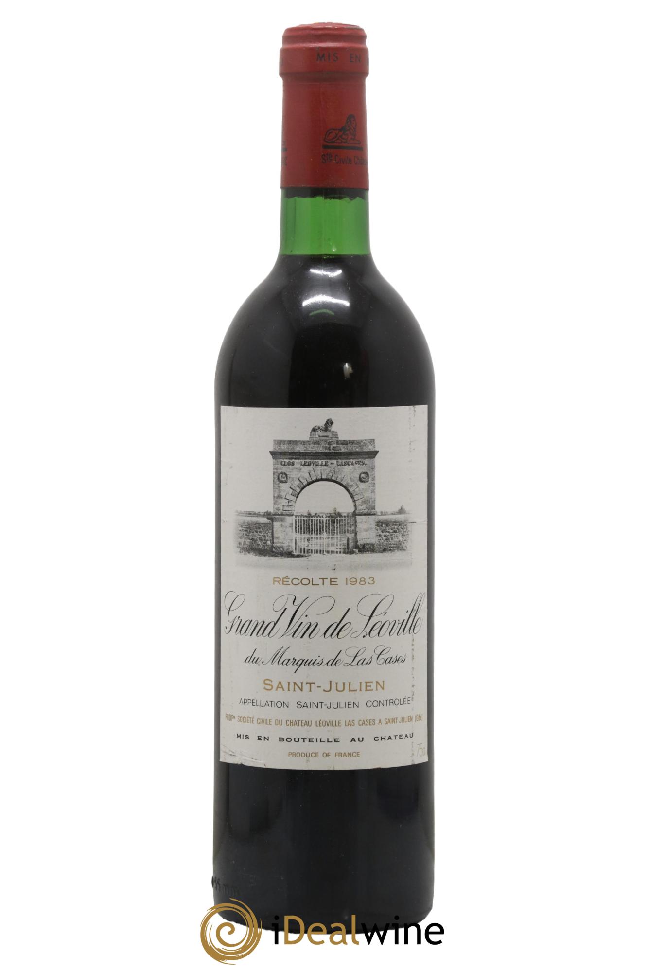 Château Léoville Las Cases 2ème Grand Cru Classé 1983 - Lot de 1 bouteille - 0