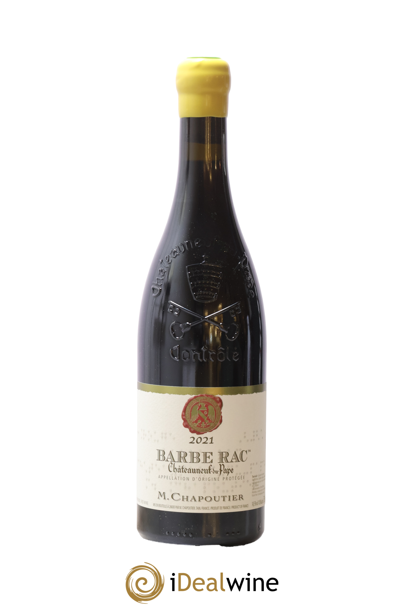 Châteauneuf-du-Pape Barbe Rac Chapoutier 2021 - Lot de 1 bouteille - 1